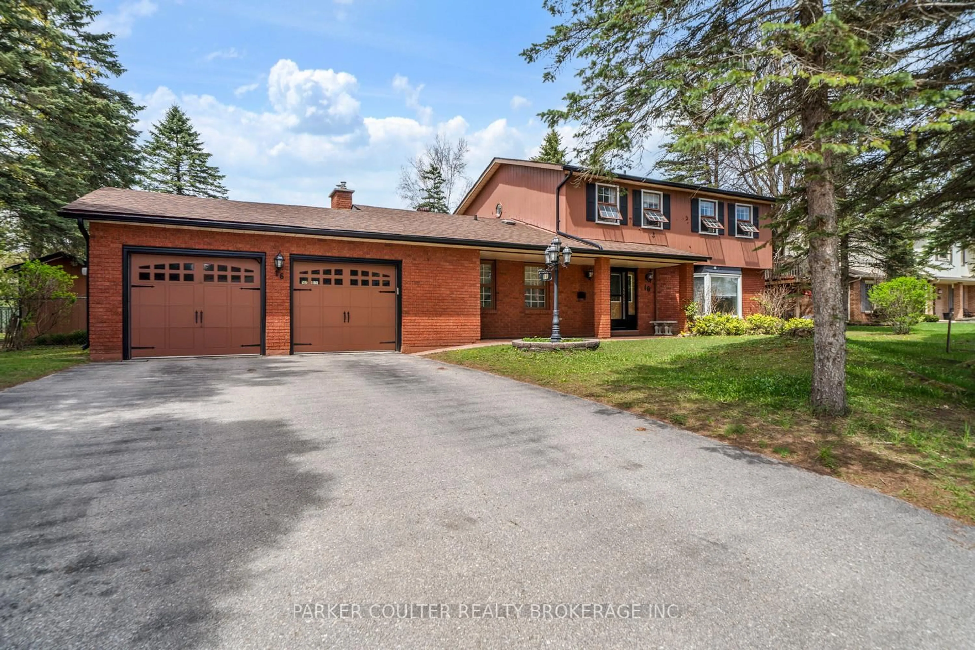 Home with brick exterior material, street for 16 Cardinal Cres, Springwater Ontario L9X 0R1