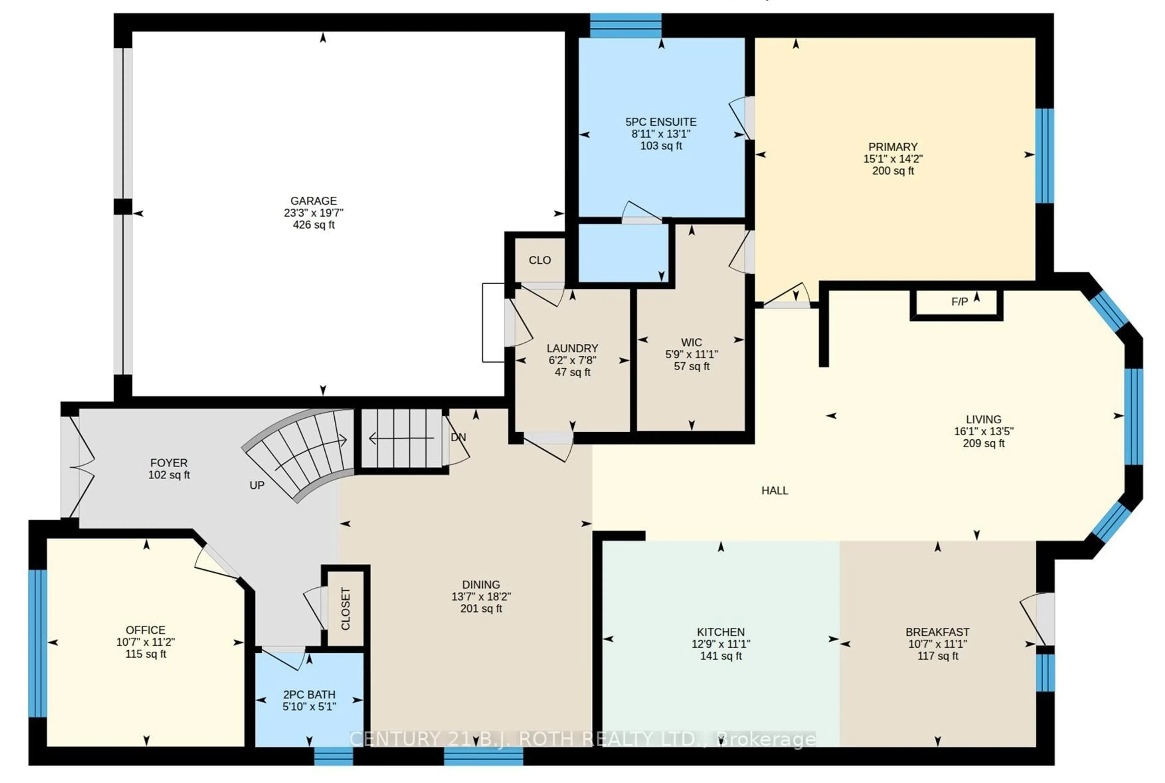Floor plan for 131 Trail Blvd, Springwater Ontario L9X 0S7