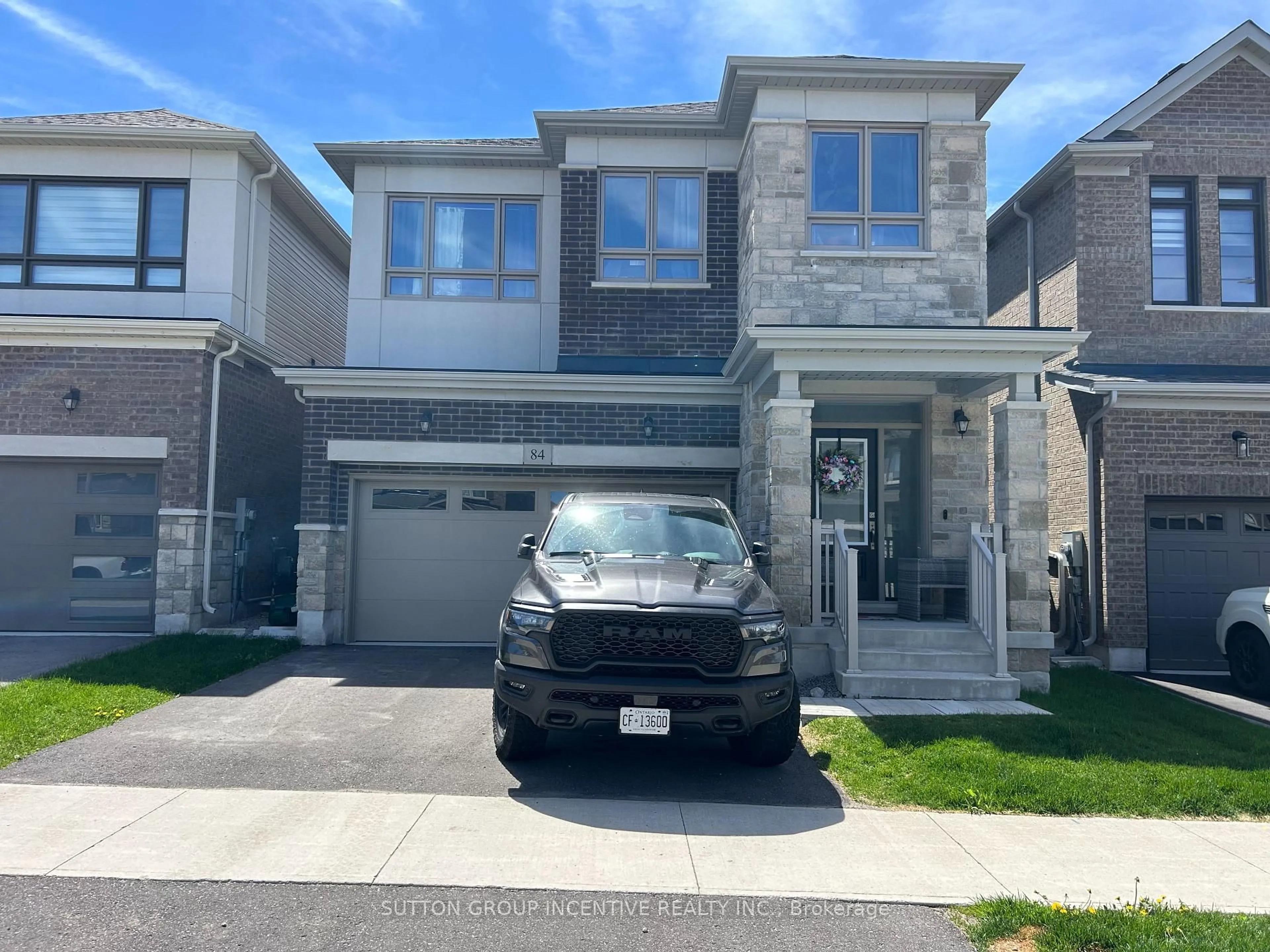 Home with brick exterior material, street for 84 SHEPHERD Dr, Barrie Ontario L9J 0P5