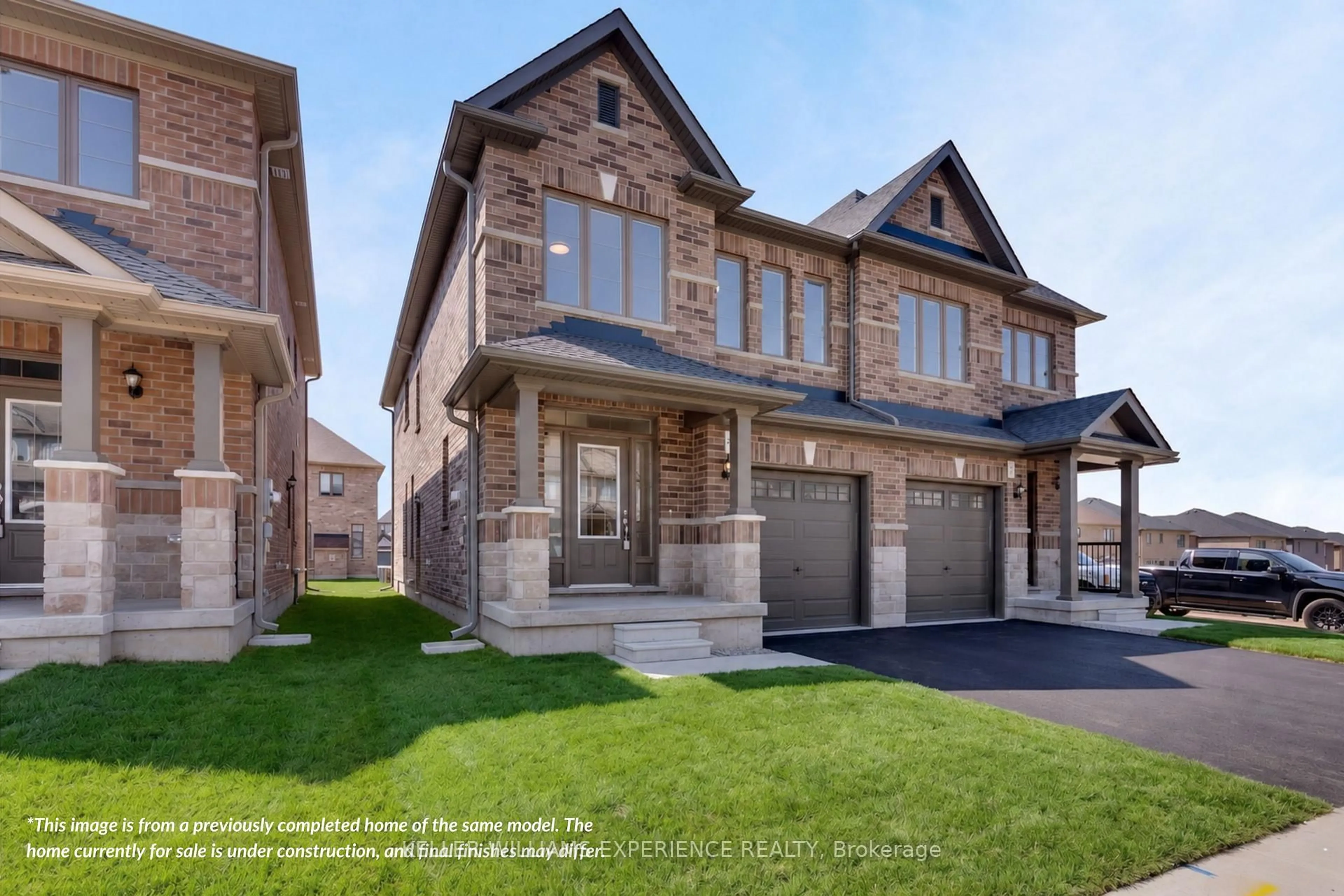 Home with brick exterior material, street for 36 Sagewood Ave, Barrie Ontario L9J 0K5