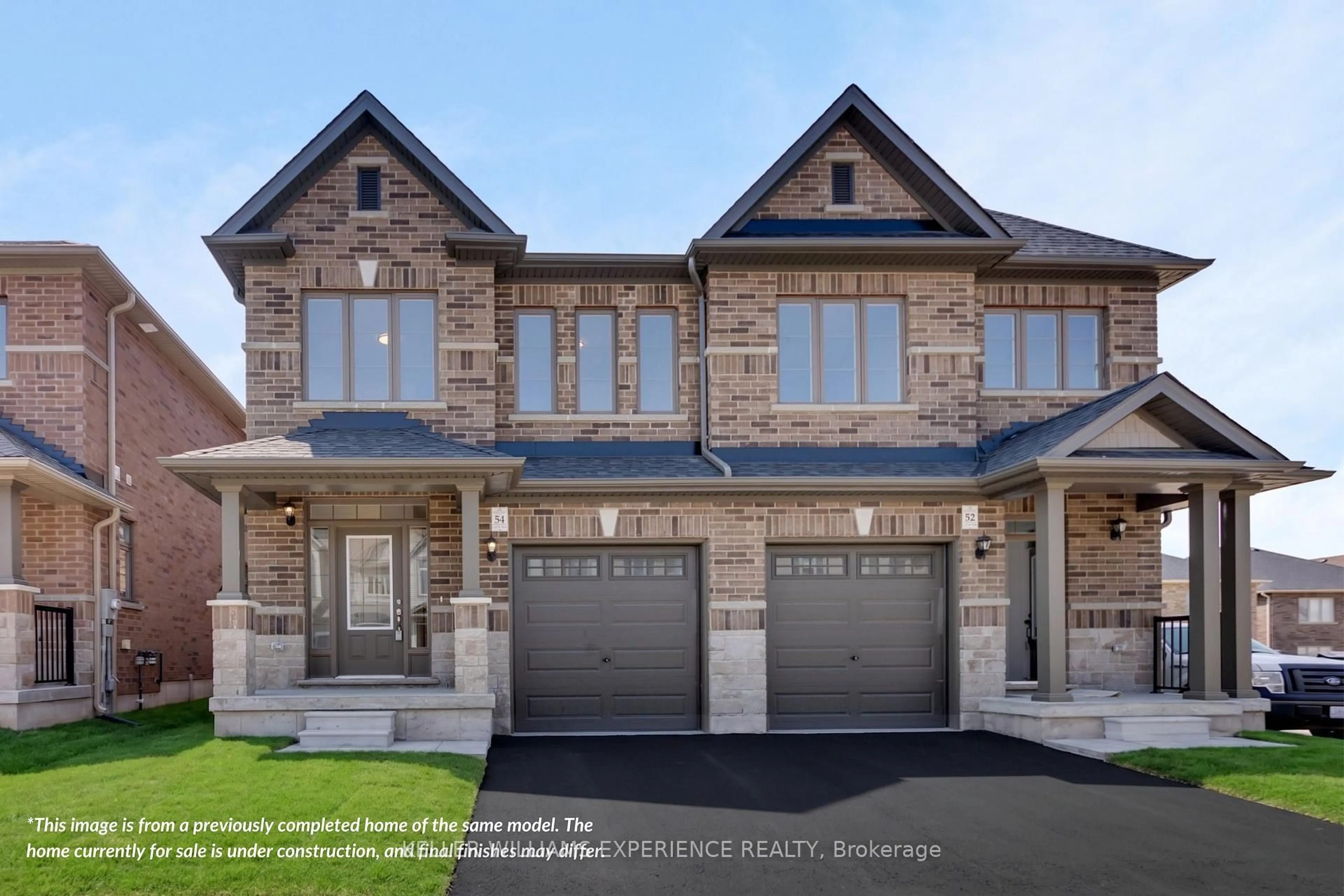 Home with brick exterior material, street for 36 Sagewood Ave, Barrie Ontario L9J 0K5