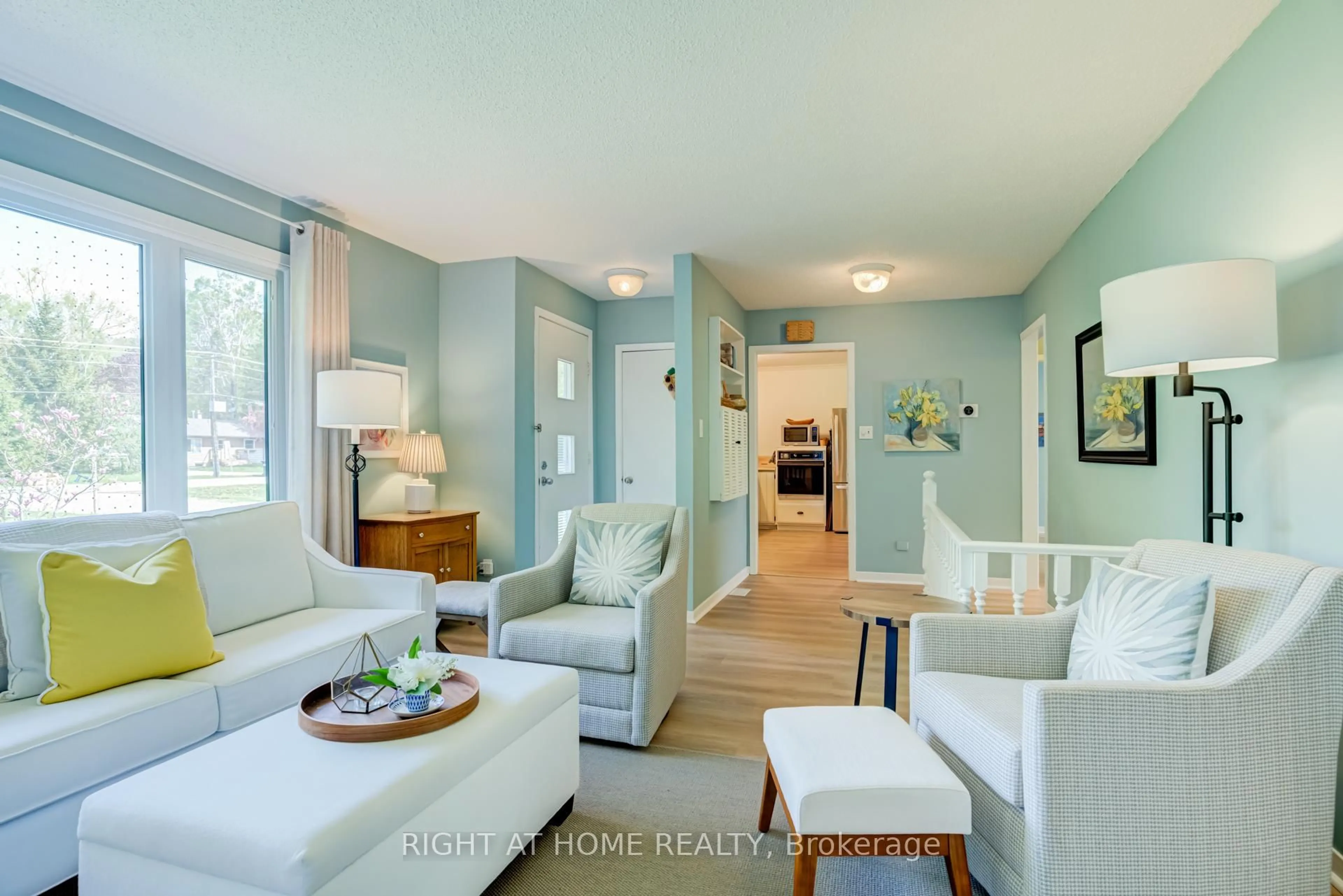 Living room with furniture, unknown for 15 Wattie Rd, Springwater Ontario L9X 0P8