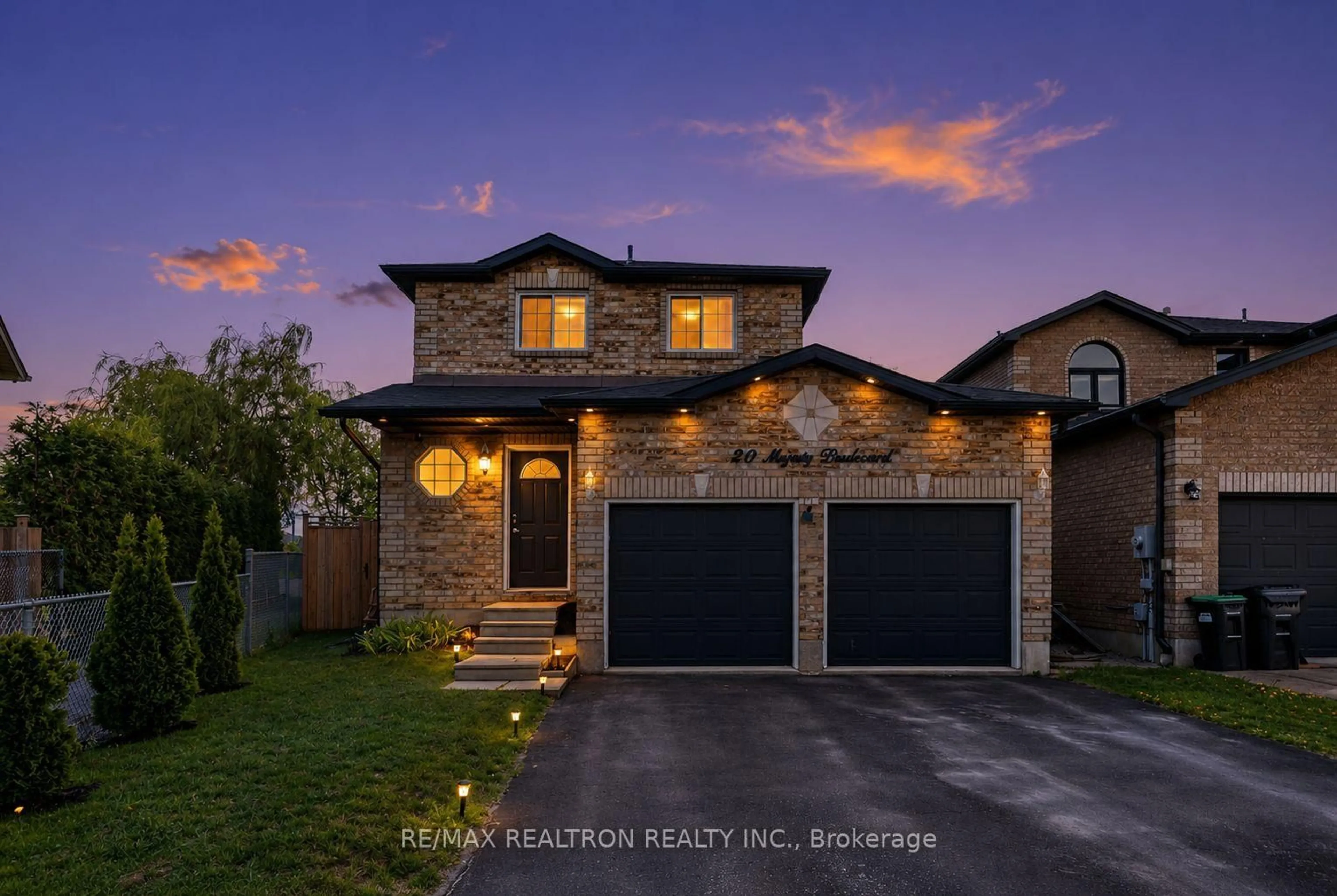 Home with brick exterior material, street for 20 Majesty Blvd, Barrie Ontario L4M 7K3