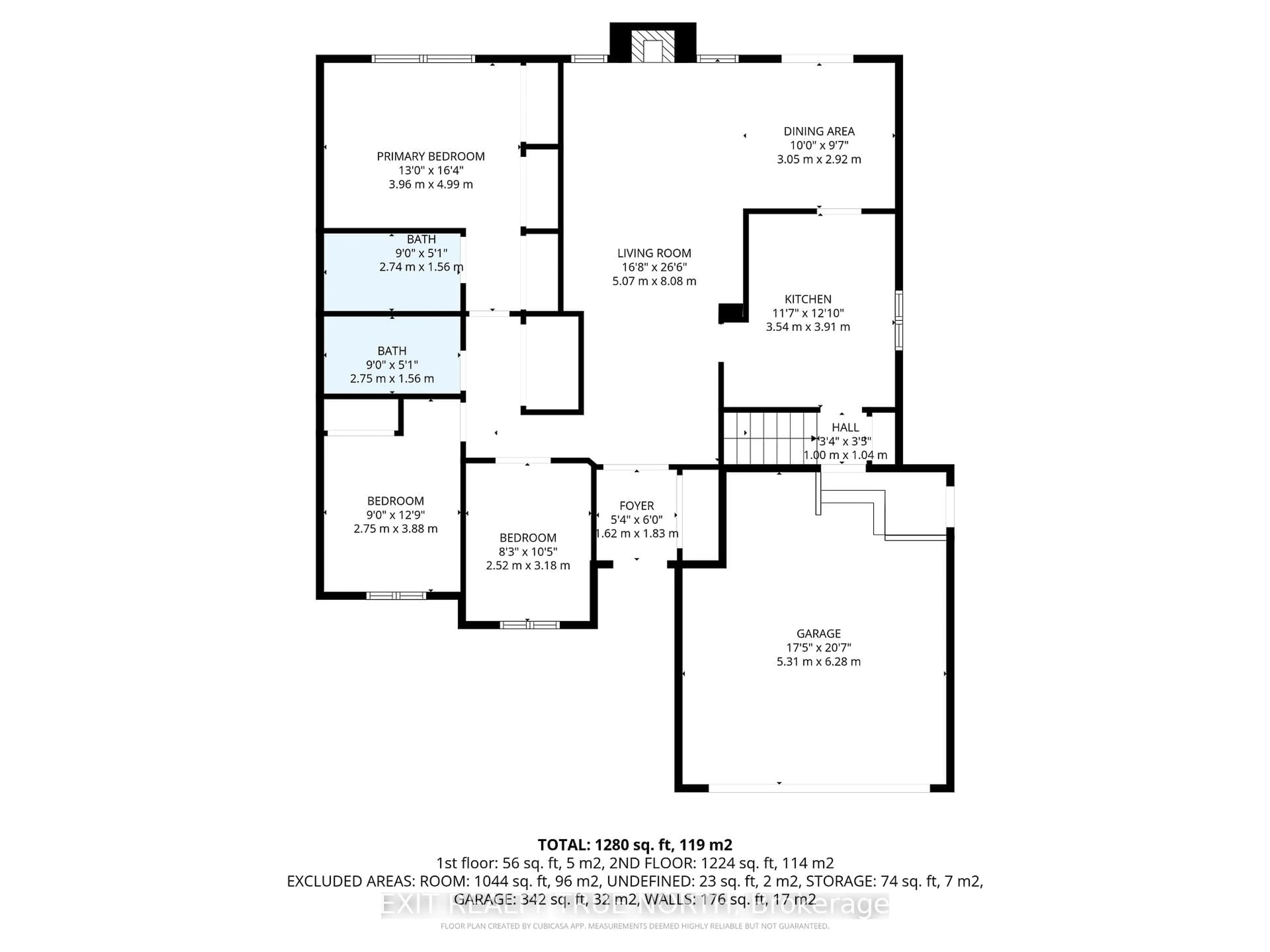 Floor plan for 64 Gosney Cres, Barrie Ontario L4N 6T7
