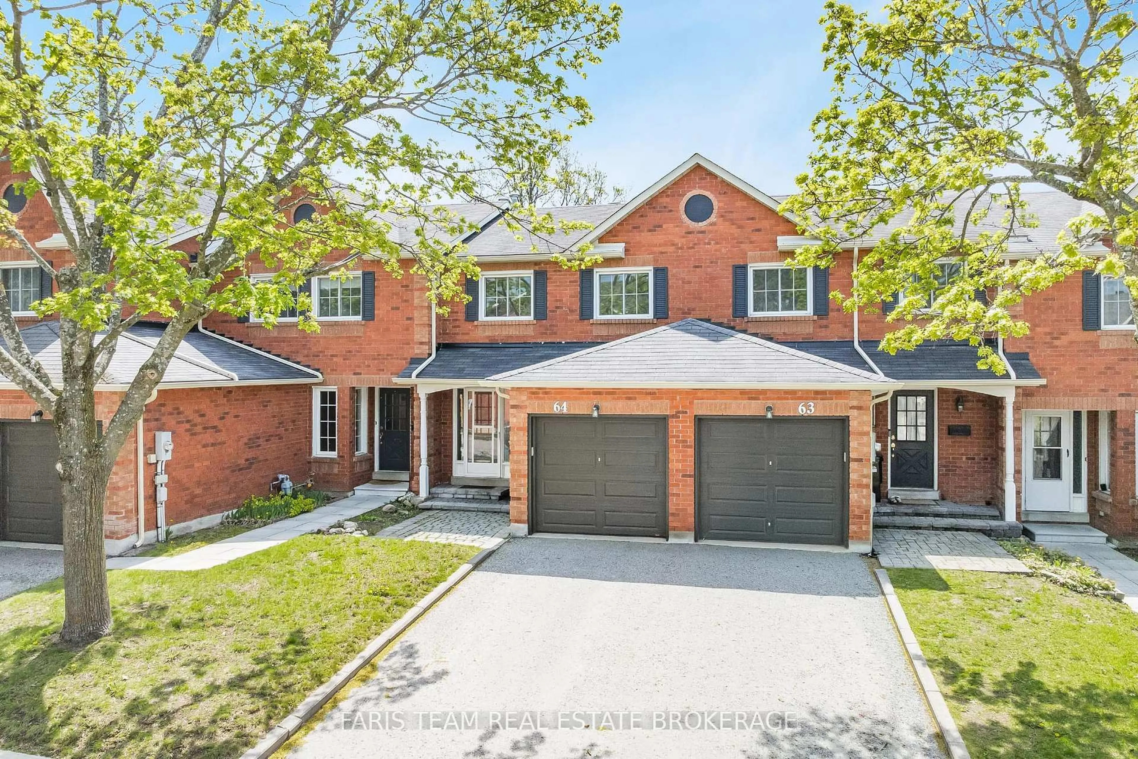 Home with brick exterior material, street for 165 Kozlov St #64, Barrie Ontario L4N 7M7