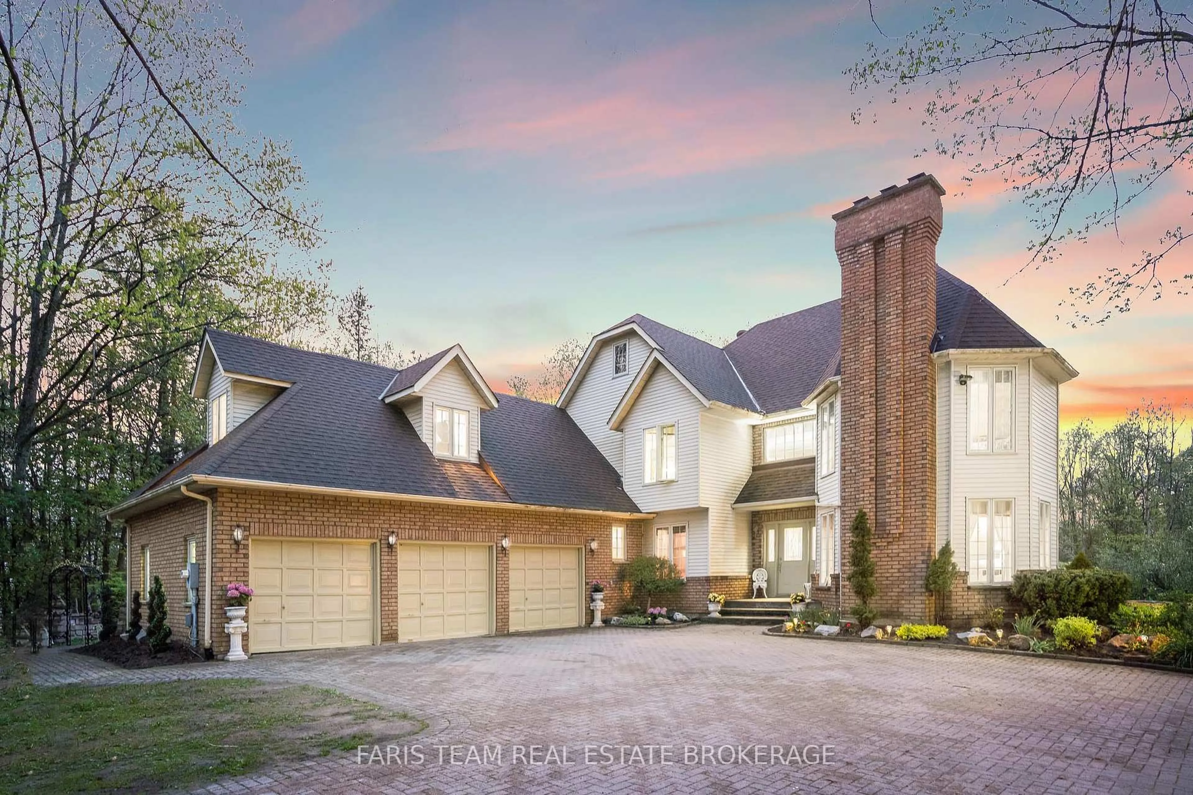 Home with brick exterior material, street for 4 Mills Circ, Springwater Ontario L9X 0J7
