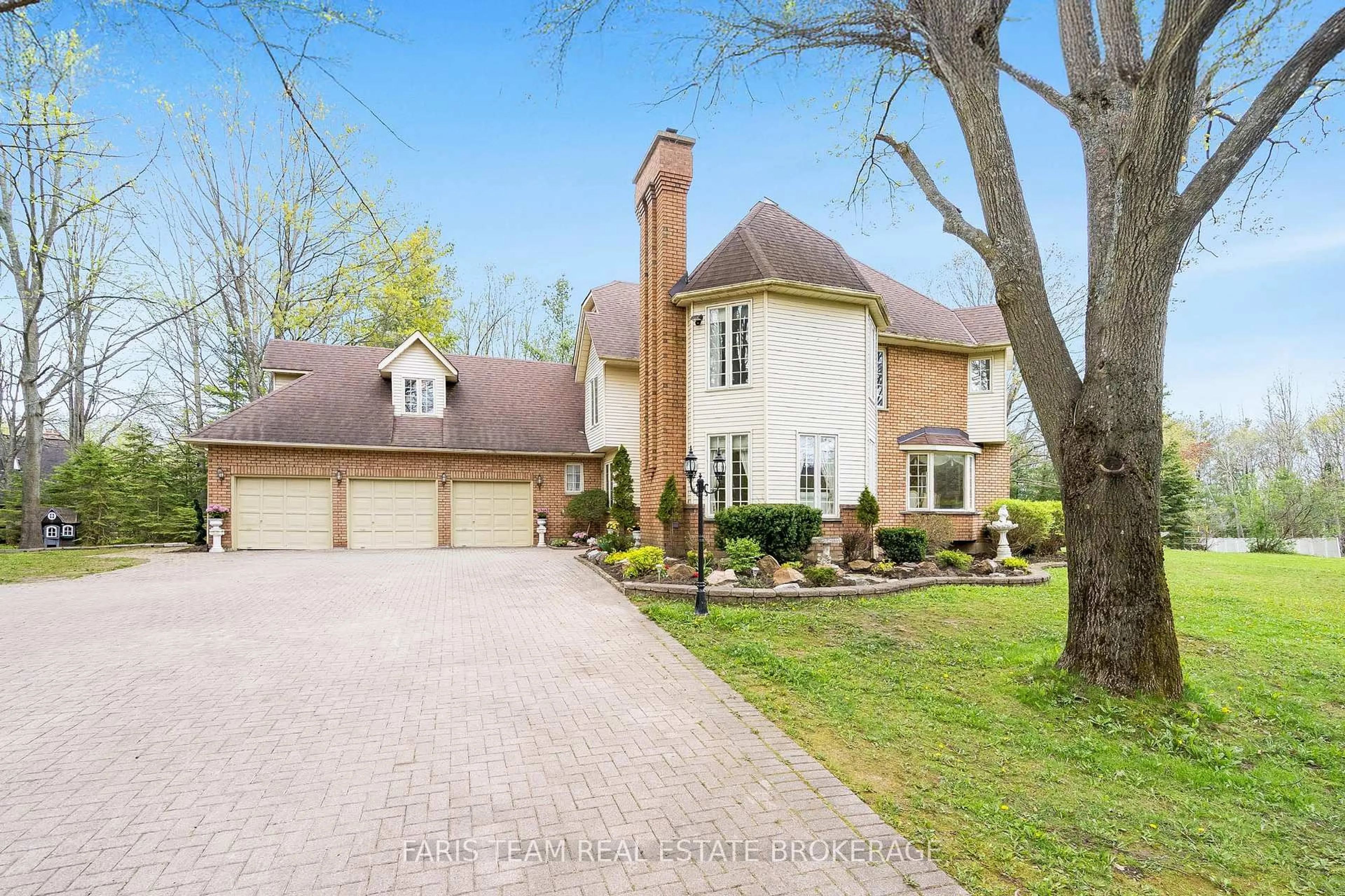 Home with brick exterior material, street for 4 Mills Circ, Springwater Ontario L9X 0J7