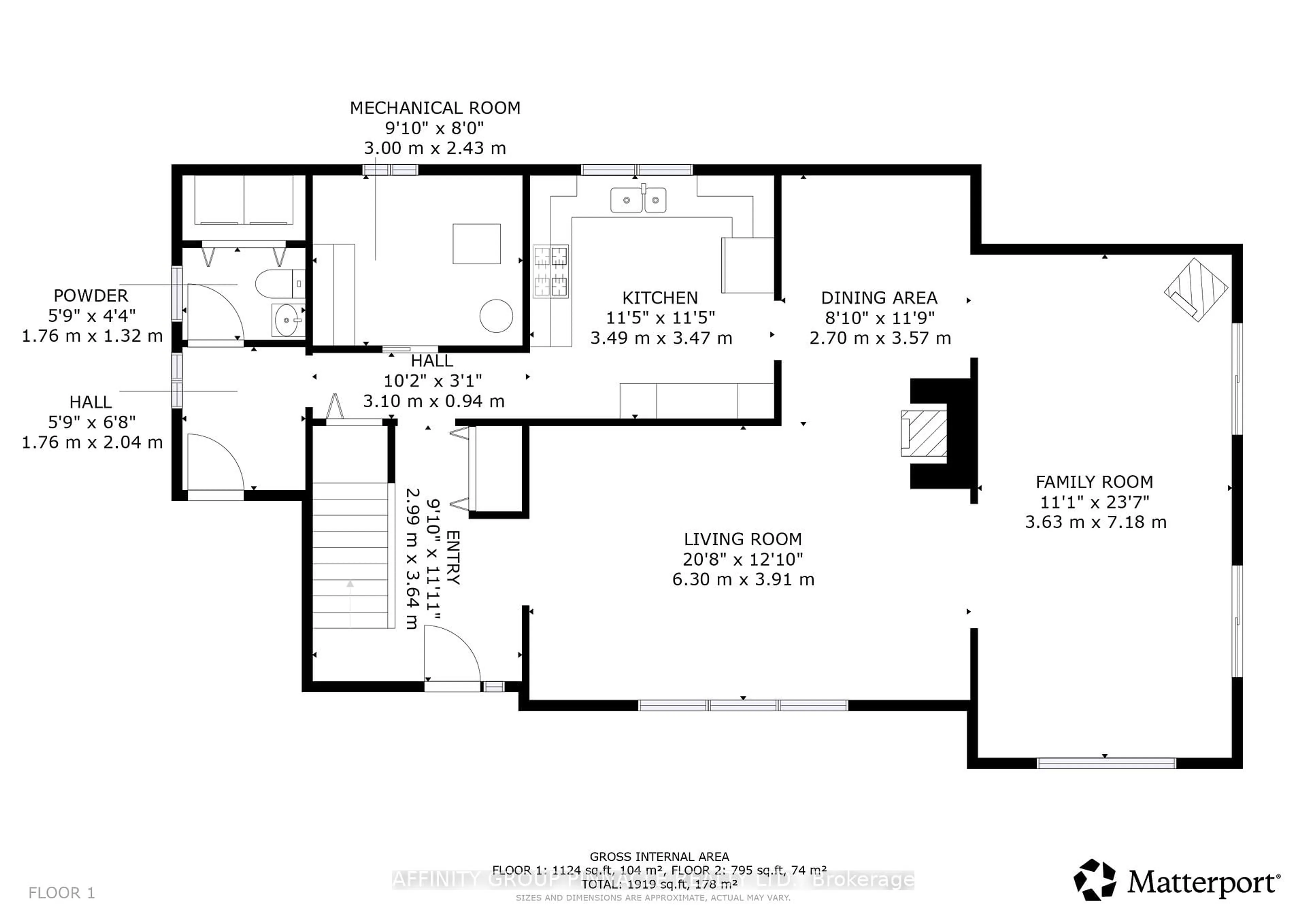 Floor plan for 1126 Ramara  47 Rd, Ramara Ontario L0K 1B0