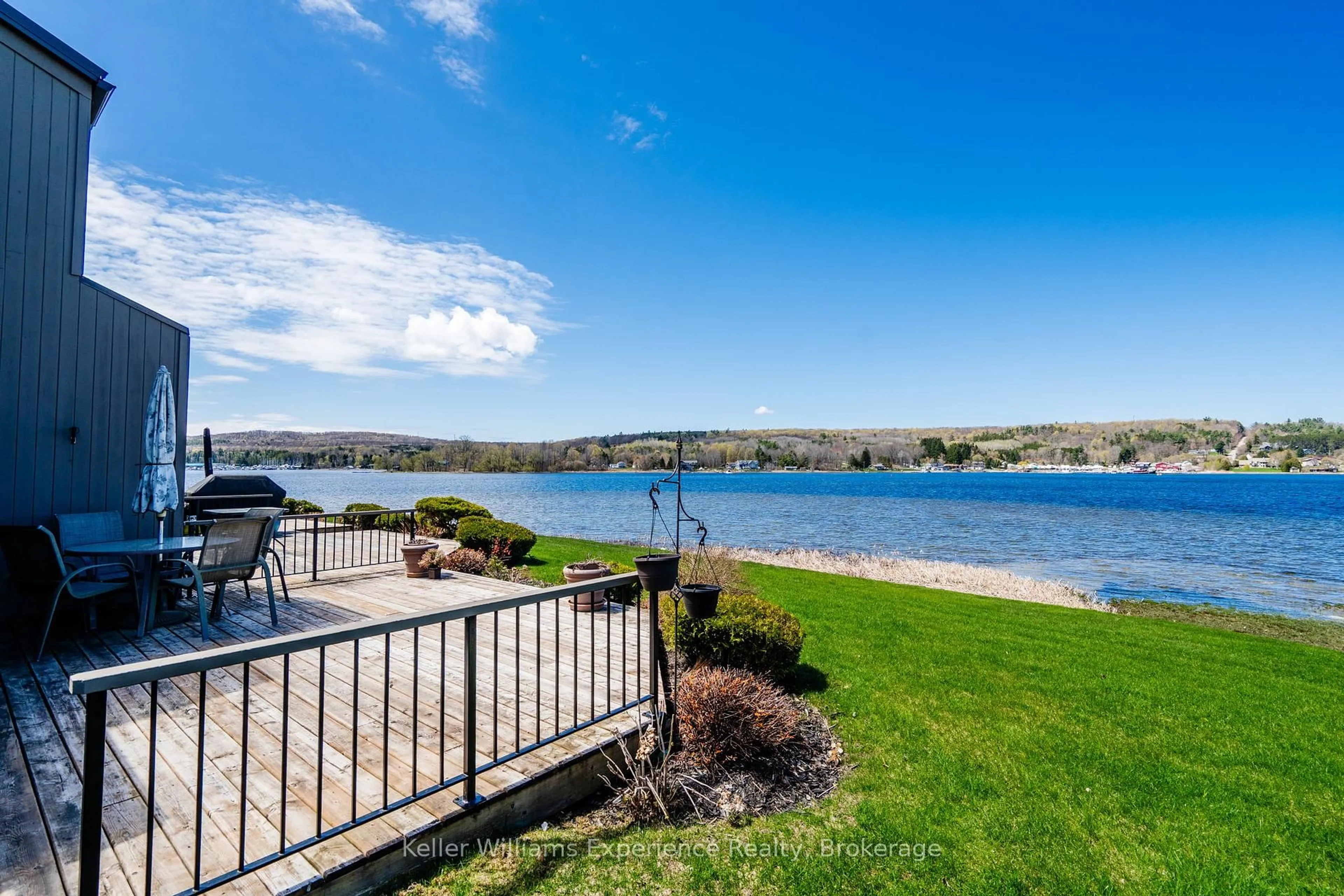 Patio, water/lake/river/ocean view for 8 Beck Blvd #5, Penetanguishene Ontario L9M 1C3