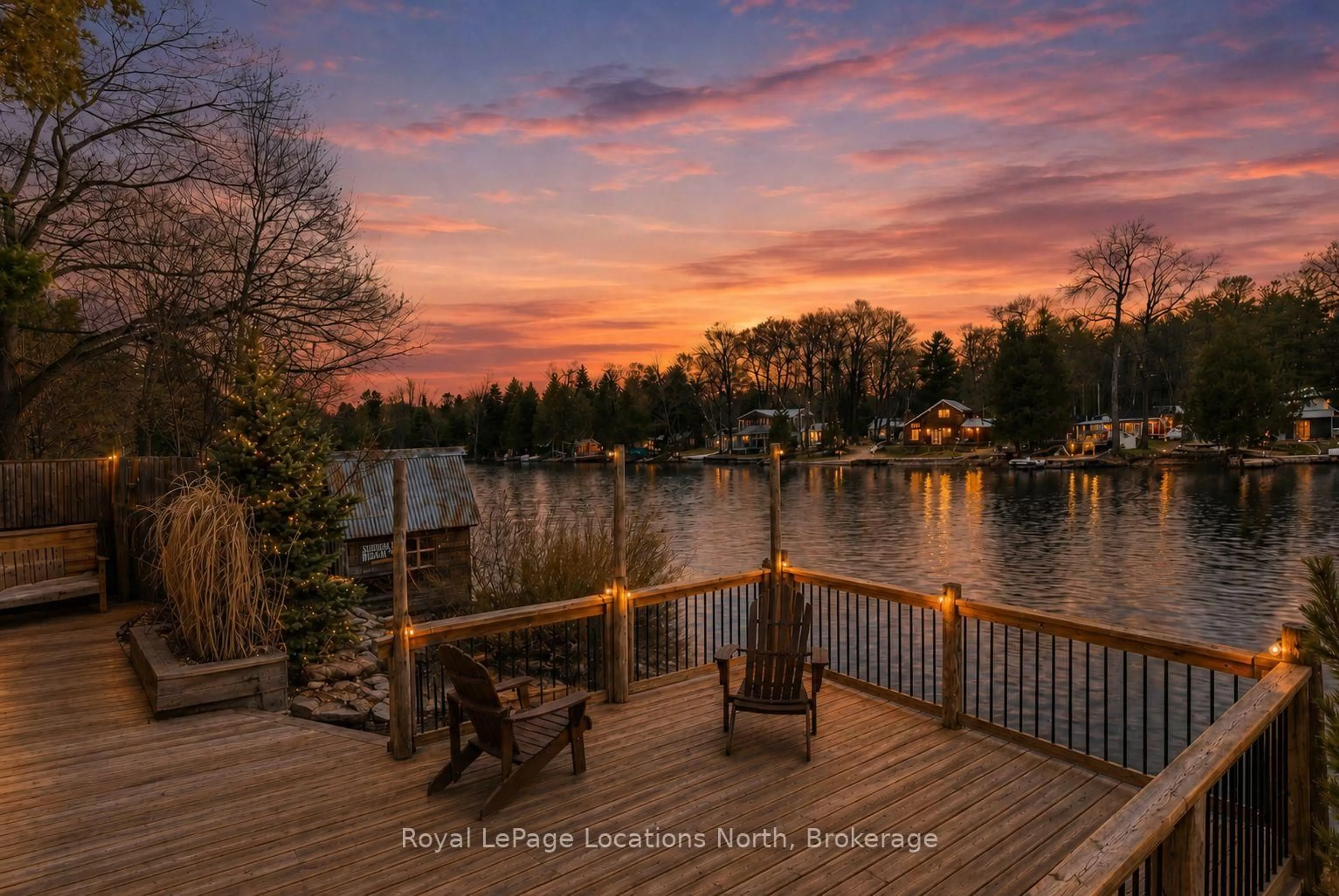 Patio, water/lake/river/ocean view for 43 SUNNYSIDE Lane, Wasaga Beach Ontario L9Z 2M5