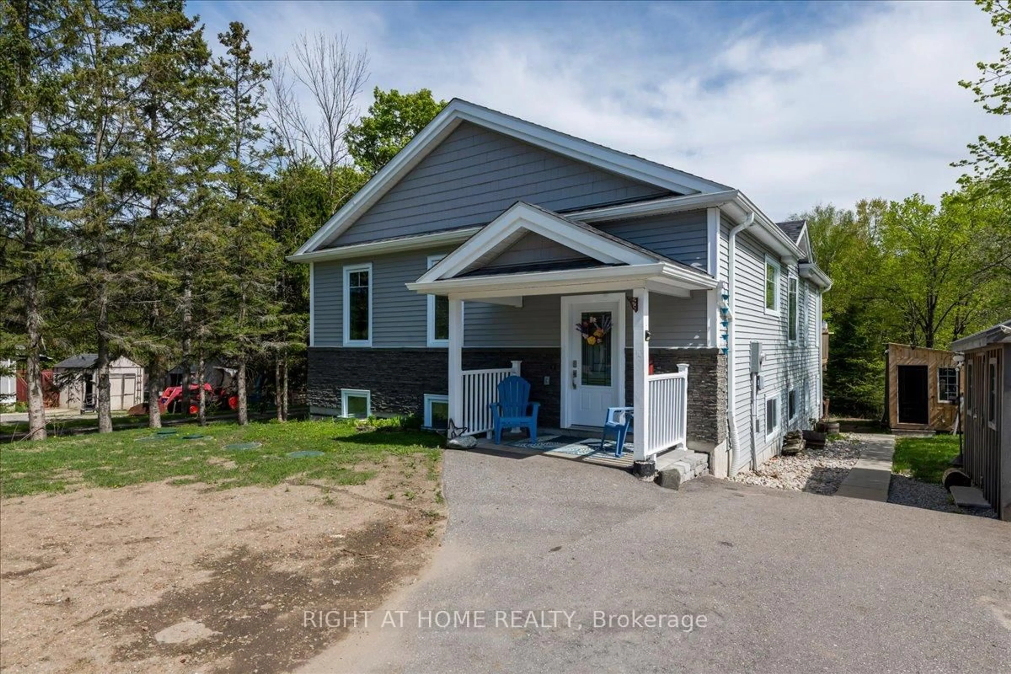 A pic from outside/outdoor area/front of a property/back of a property/a pic from drone, street for 15204 Highway 12 Highway, Tay Ontario L0K 2A0