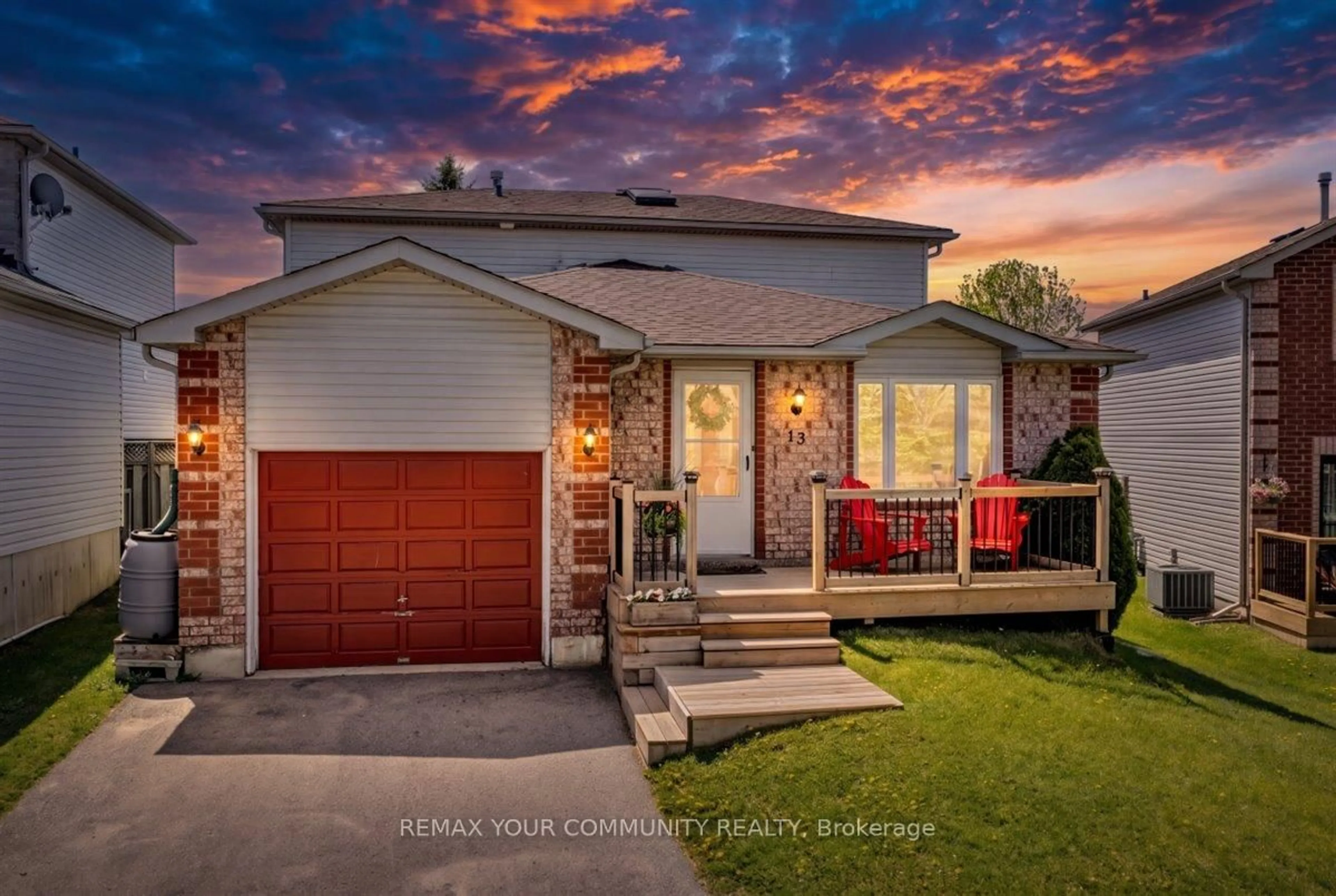 Home with brick exterior material, street for 13 Waddington Cres, Barrie Ontario L4N 8C8