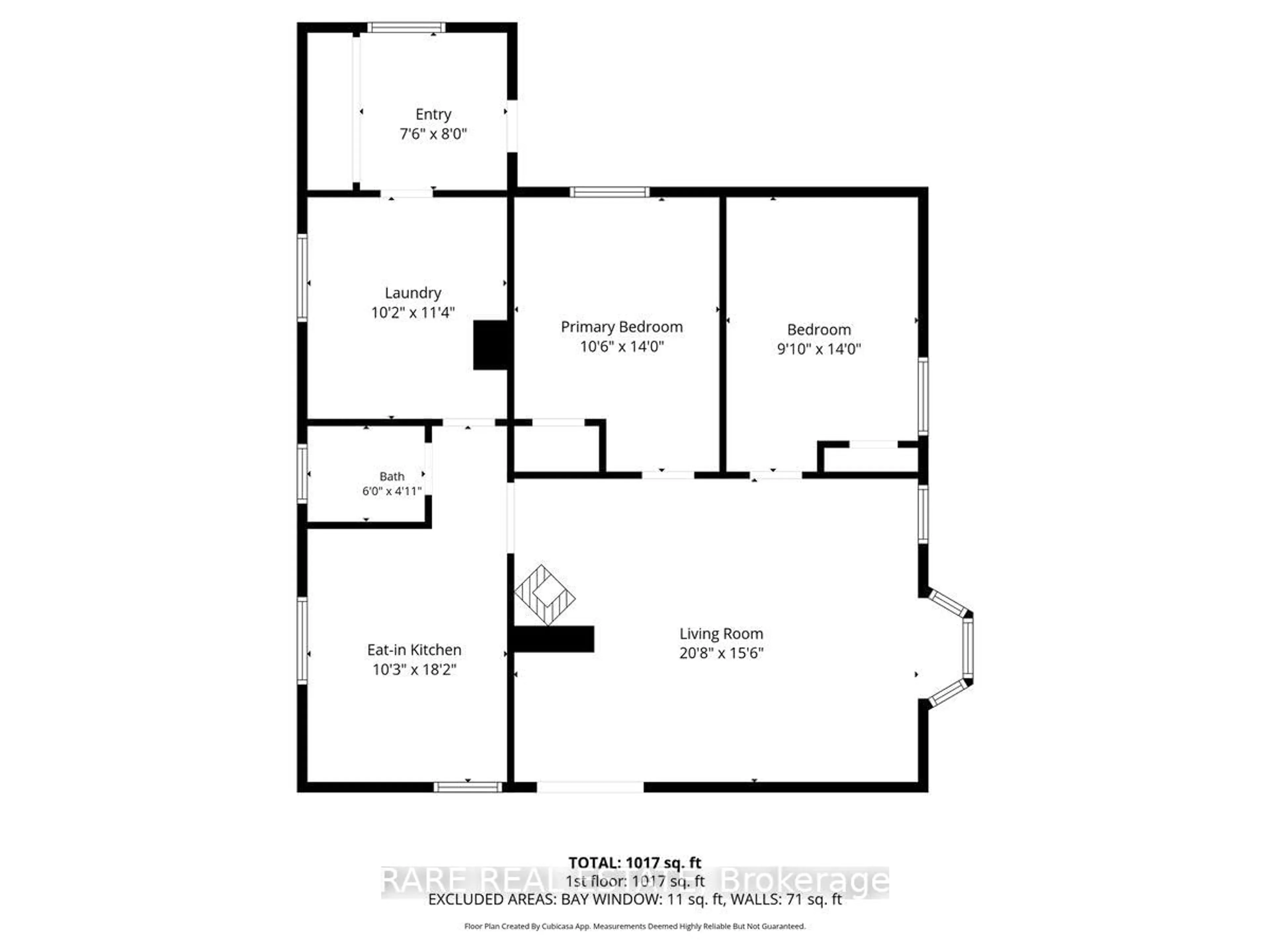 Floor plan for 4314 Conc 2 Sunnidale Rd, Clearview Ontario L0M 1N0