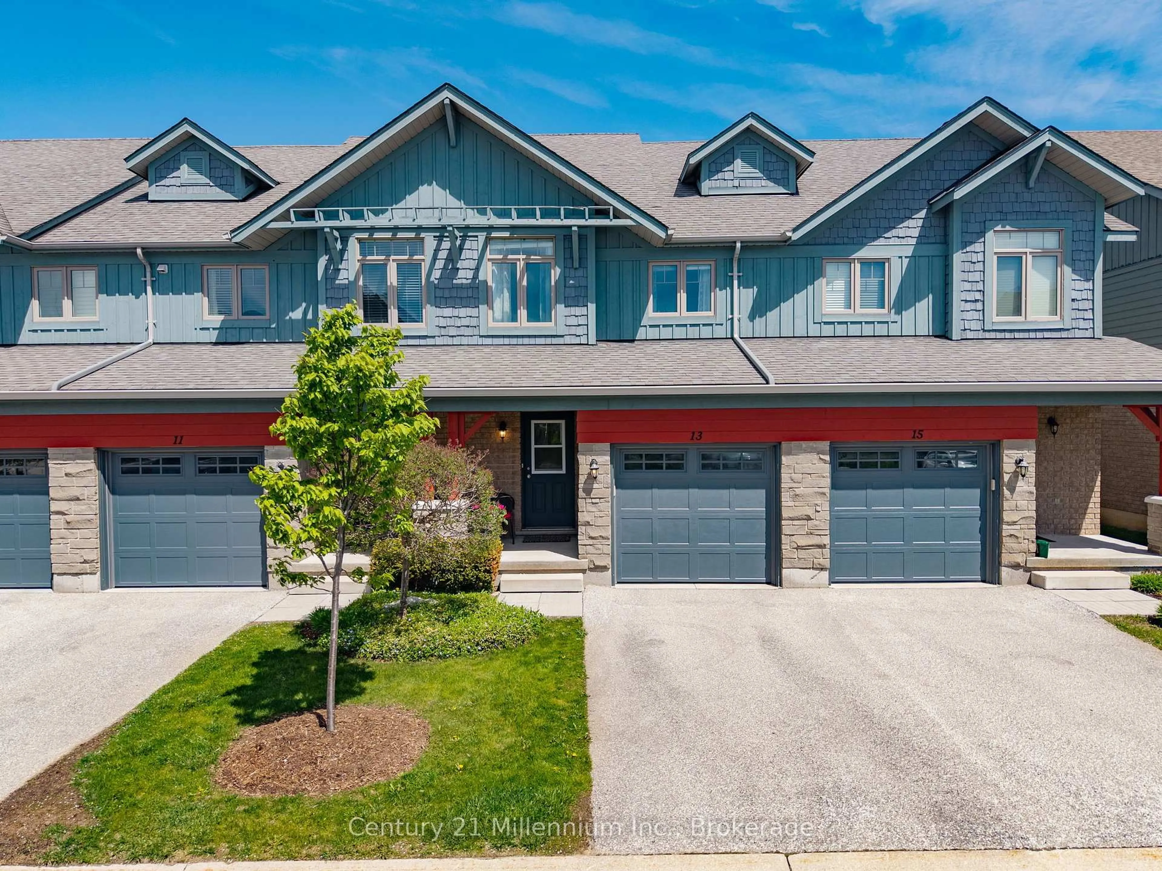 Home with brick exterior material, street for 13 Conservation Way, Collingwood Ontario L9Y 0G9