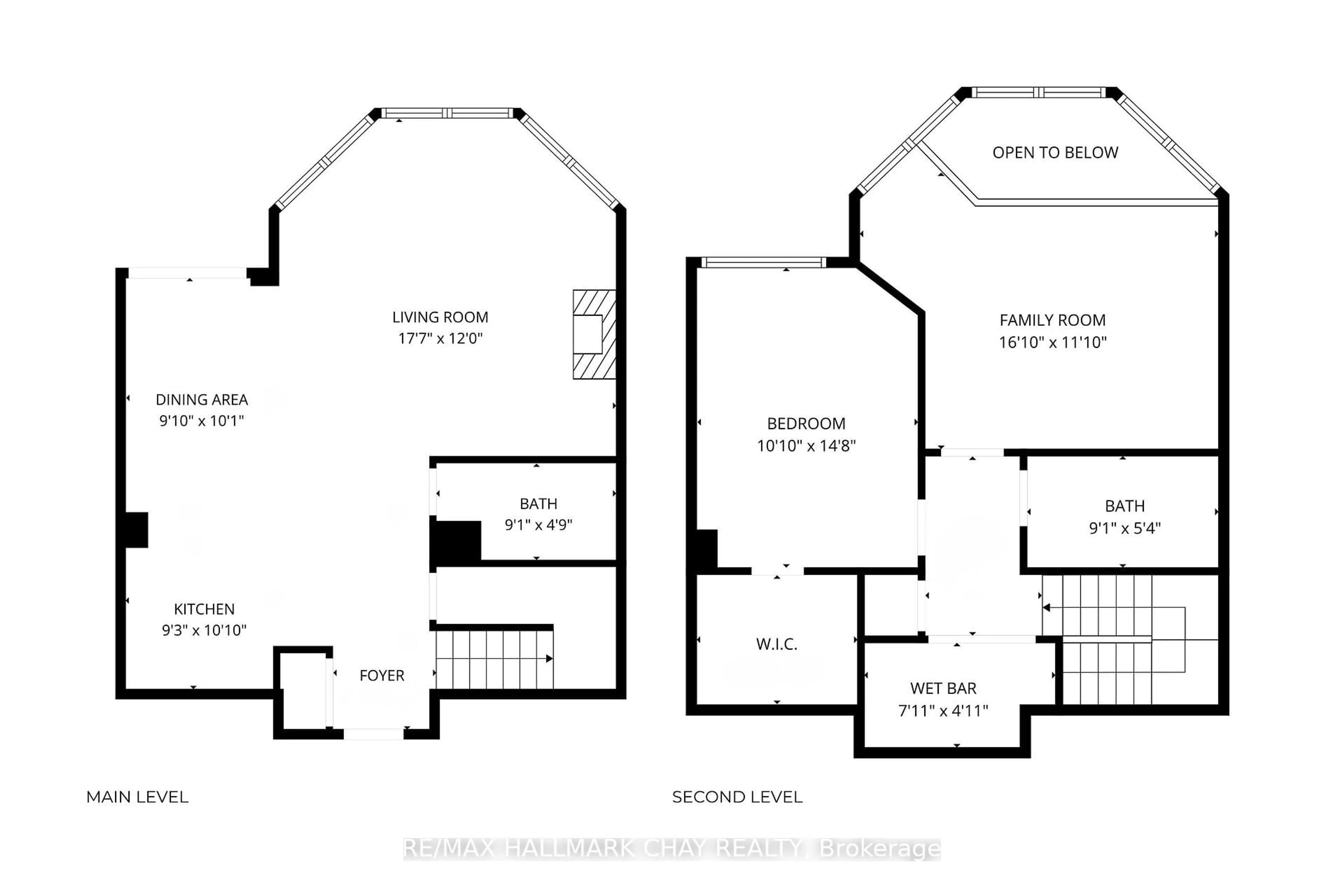 Floor plan for 6 Toronto St #302, Barrie Ontario L4N 9R2