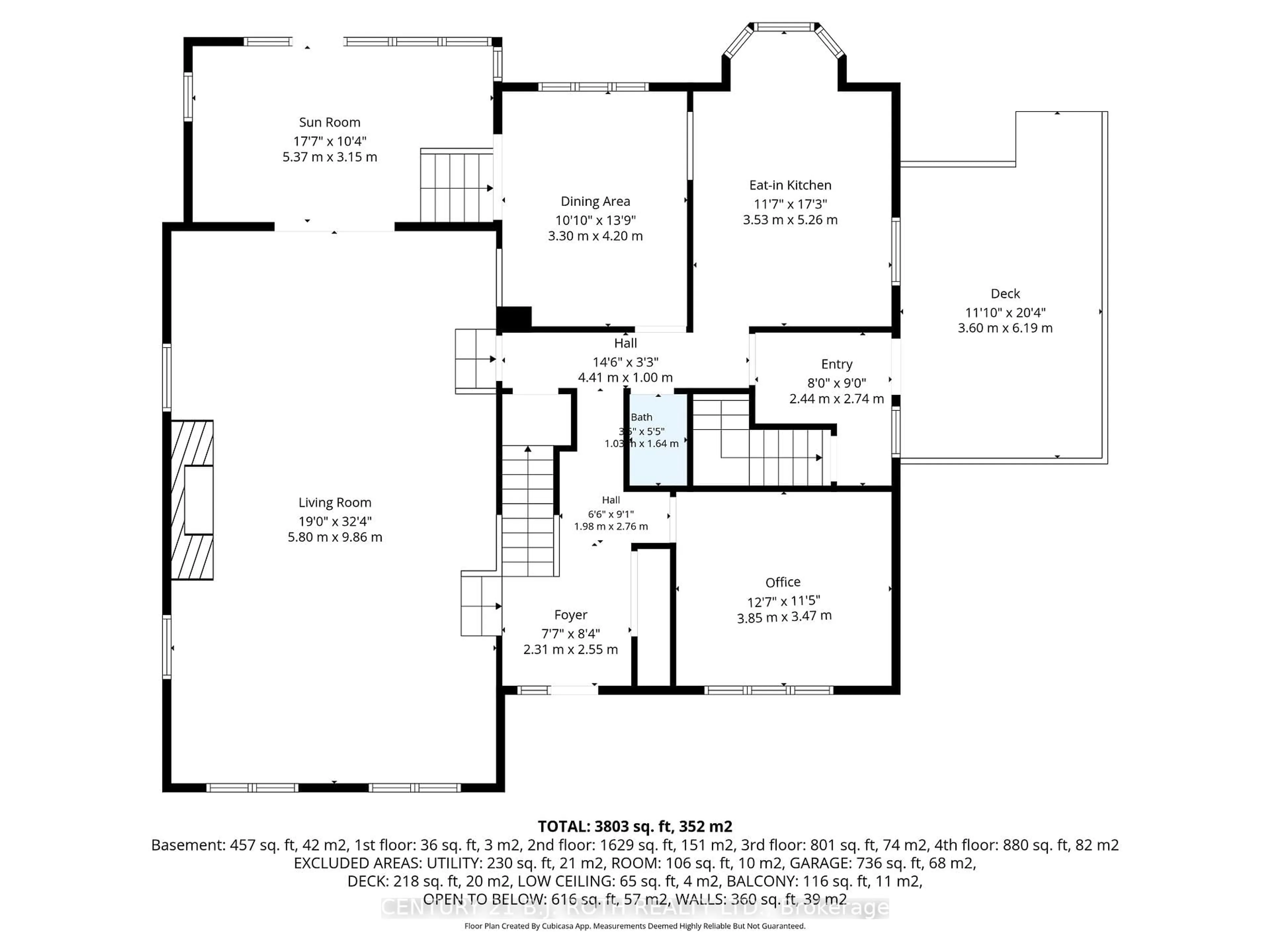 Floor plan for 1629 Mt. St. Louis Rd, Oro-Medonte Ontario L0K 1E0