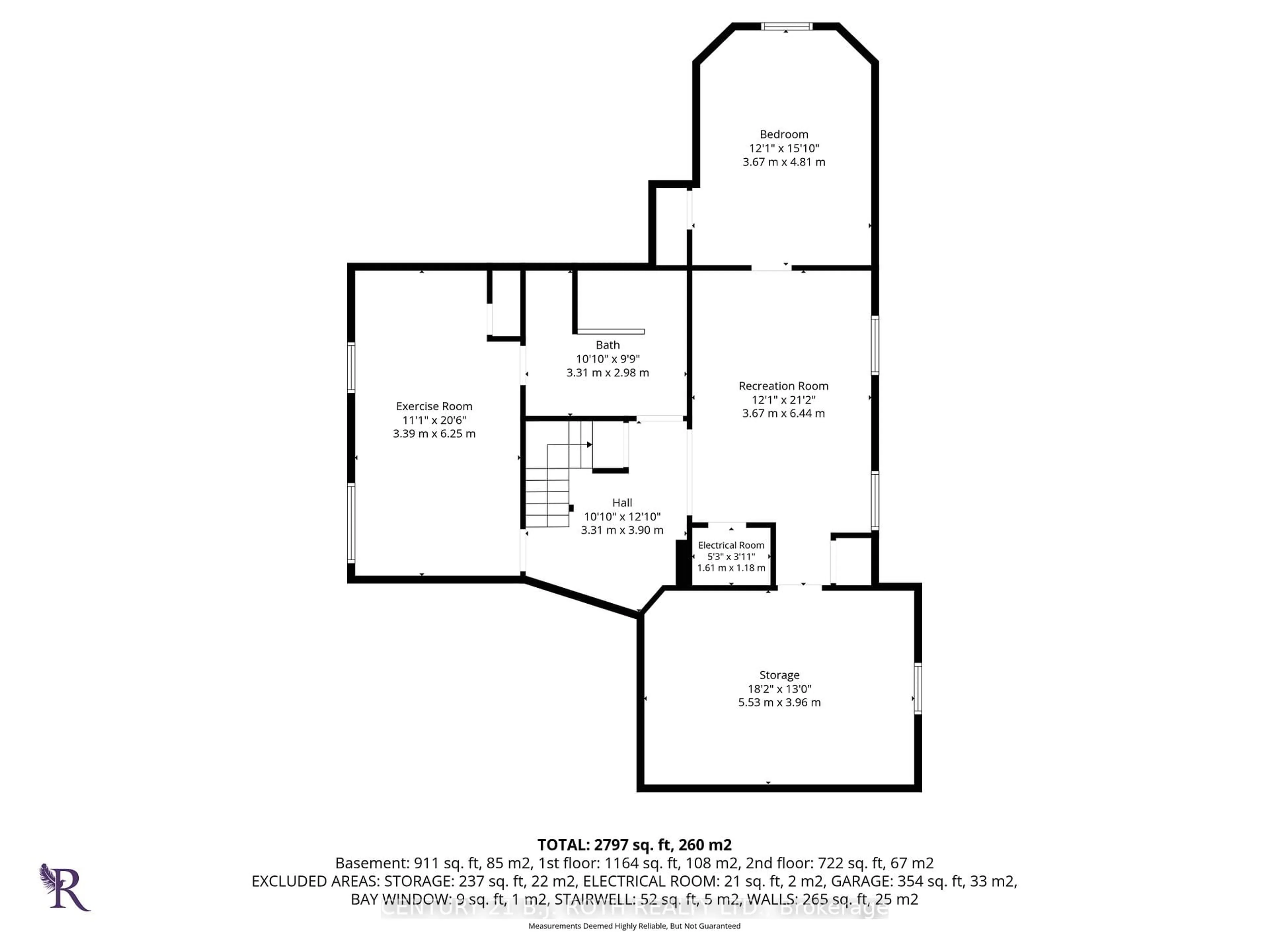Floor plan for 284 Sunnidale Rd, Barrie Ontario L4N 5P1
