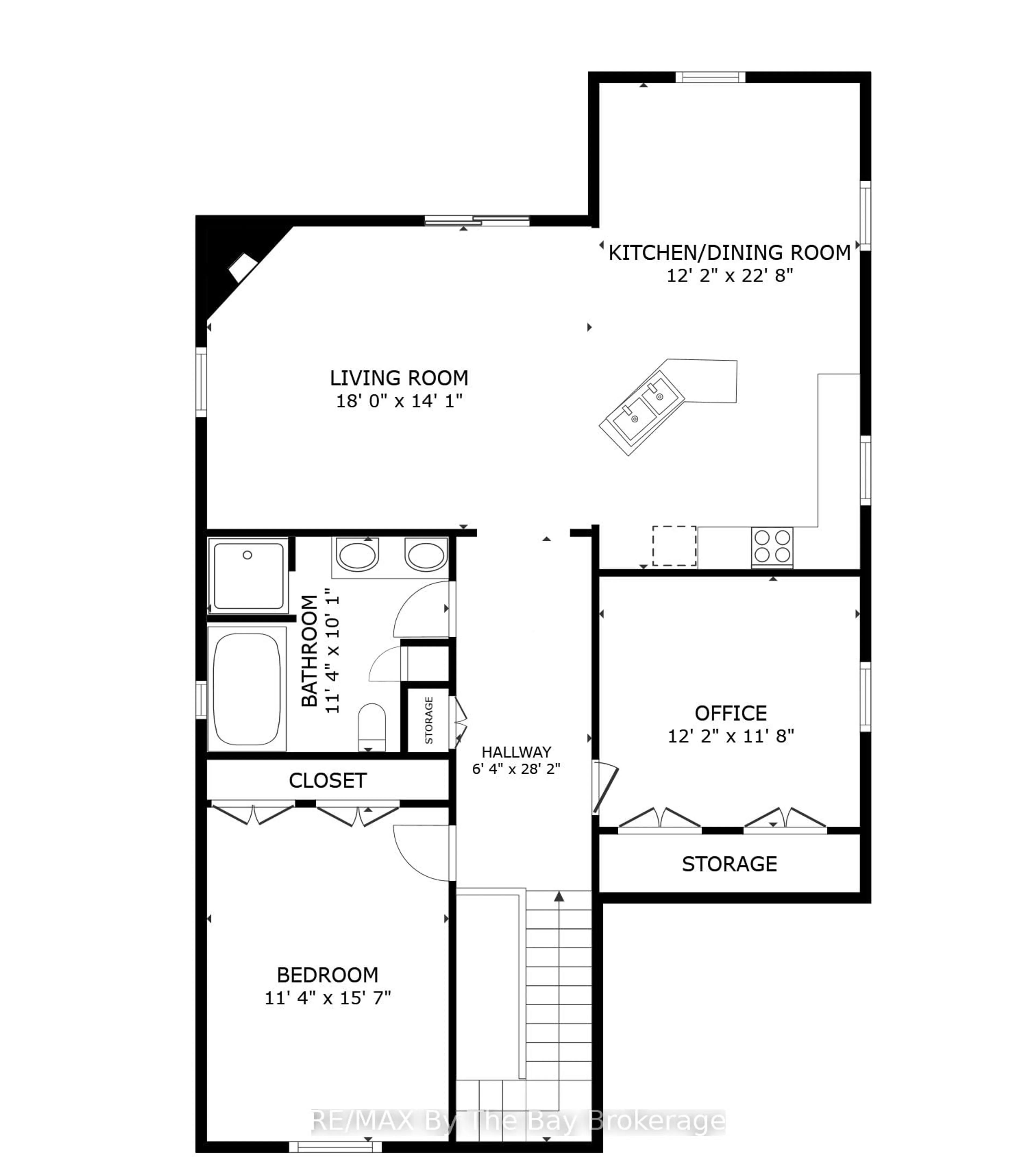 Floor plan for 4 Anthony St, Wasaga Beach Ontario L9Z 2N4