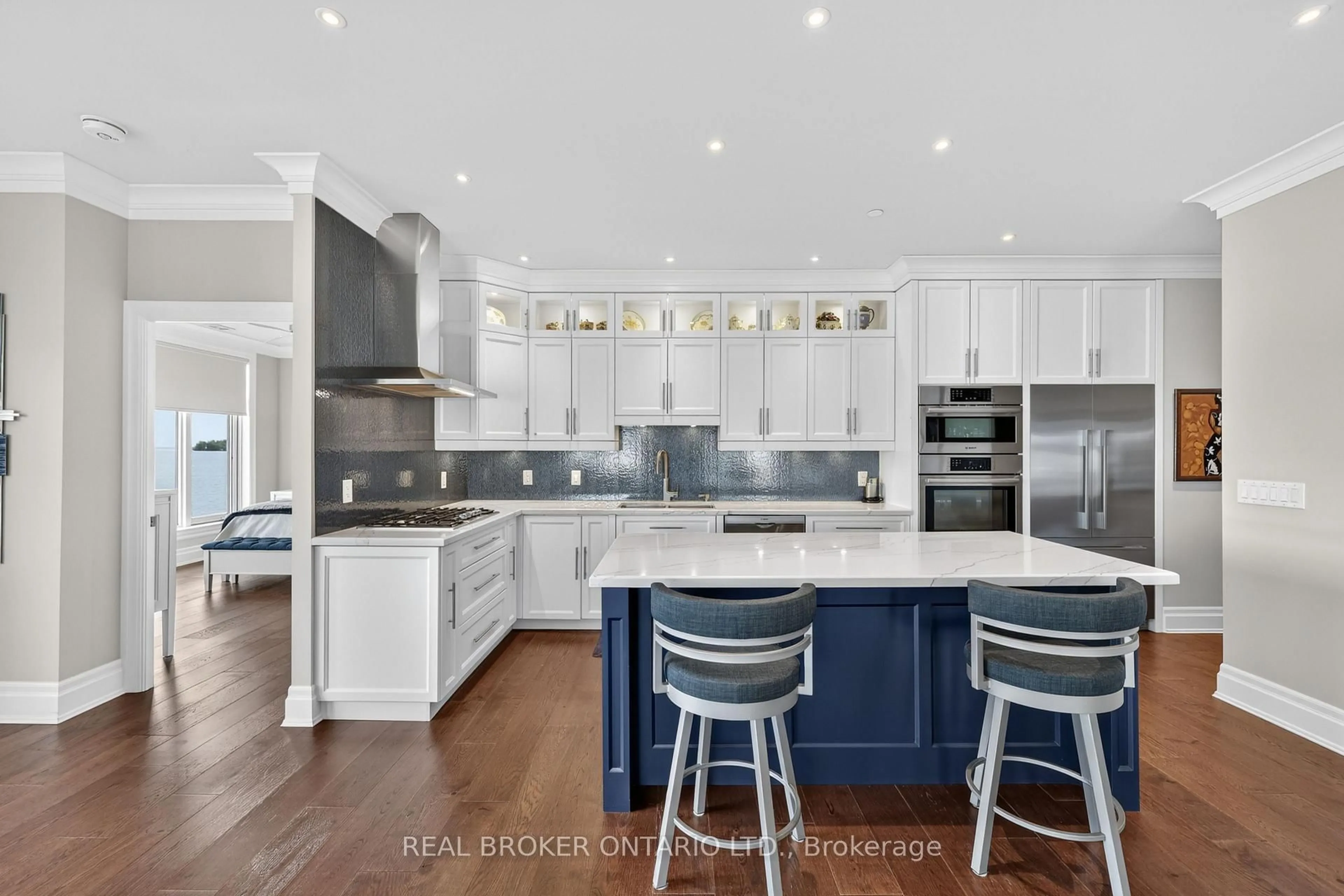 Open concept kitchen, unknown for 90 Orchard Point Rd #207, Orillia Ontario L3V 8K4