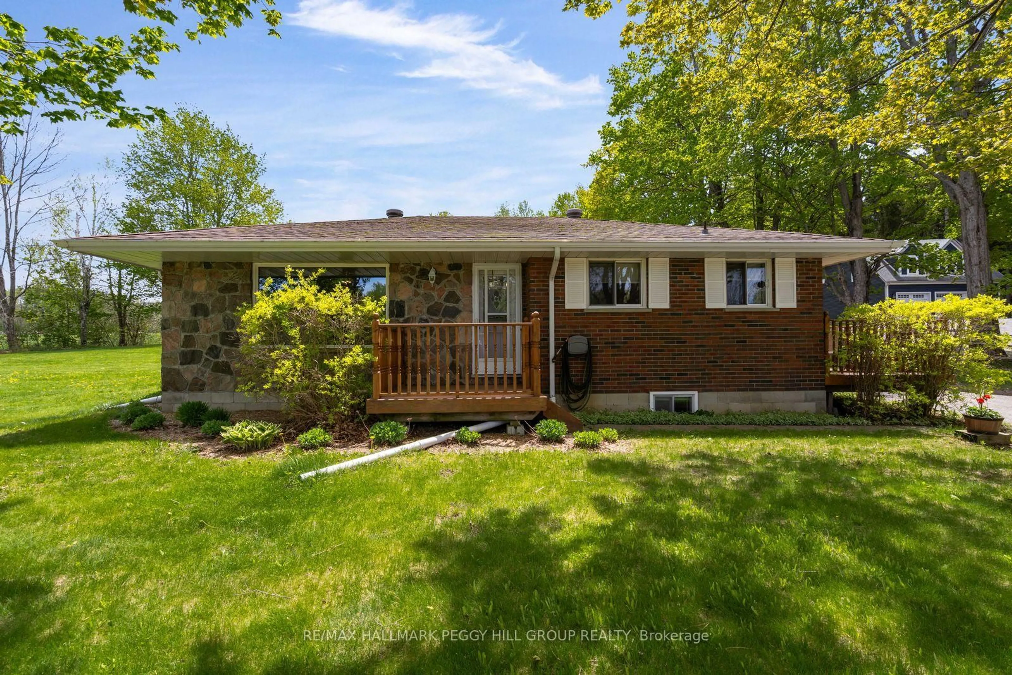 Home with brick exterior material, street for 5855 Vasey Rd, Tay Ontario L0K 2E0