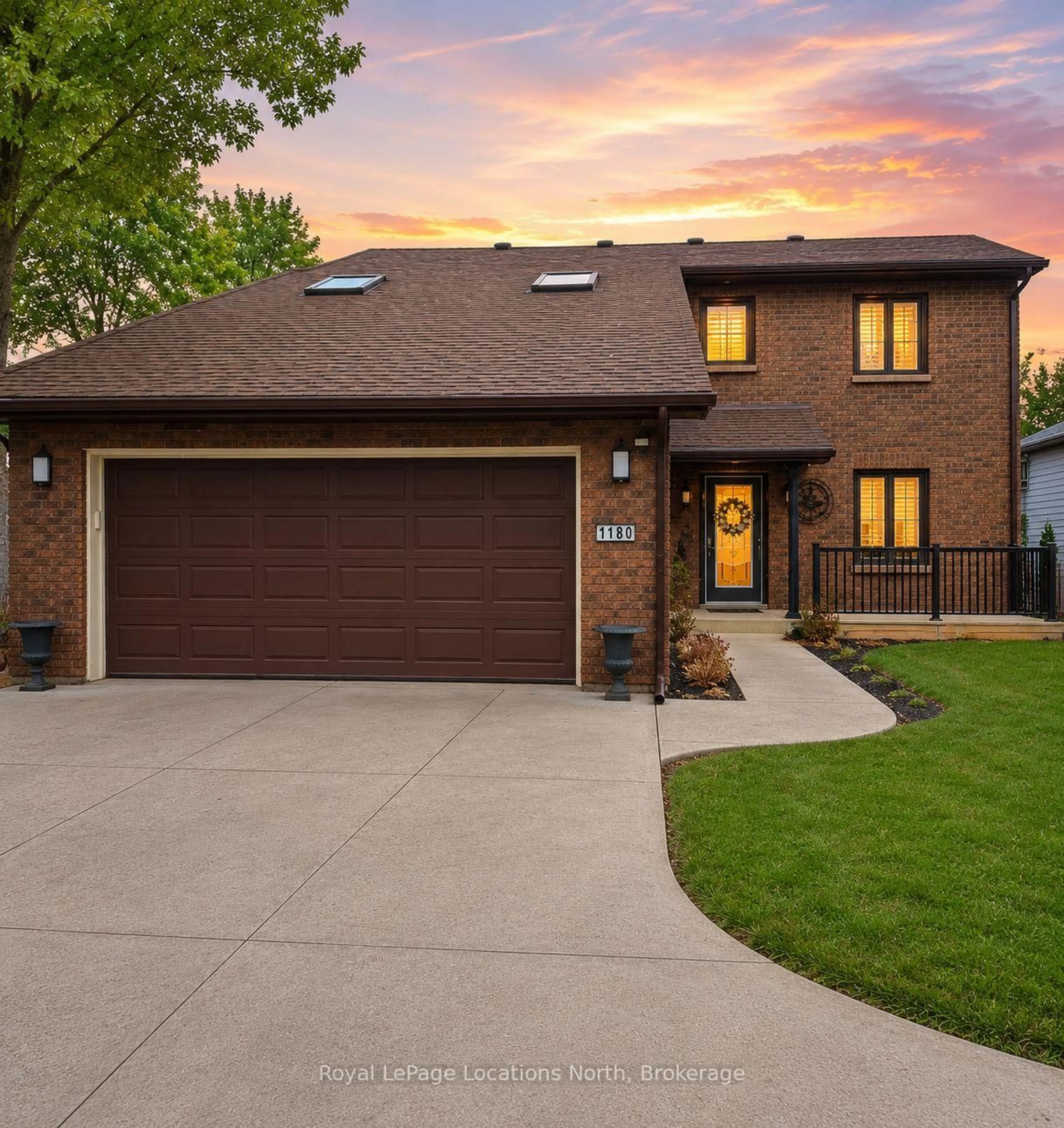 Home with brick exterior material, street for 1180 RIVER Rd, Wasaga Beach Ontario L9Z 2W7