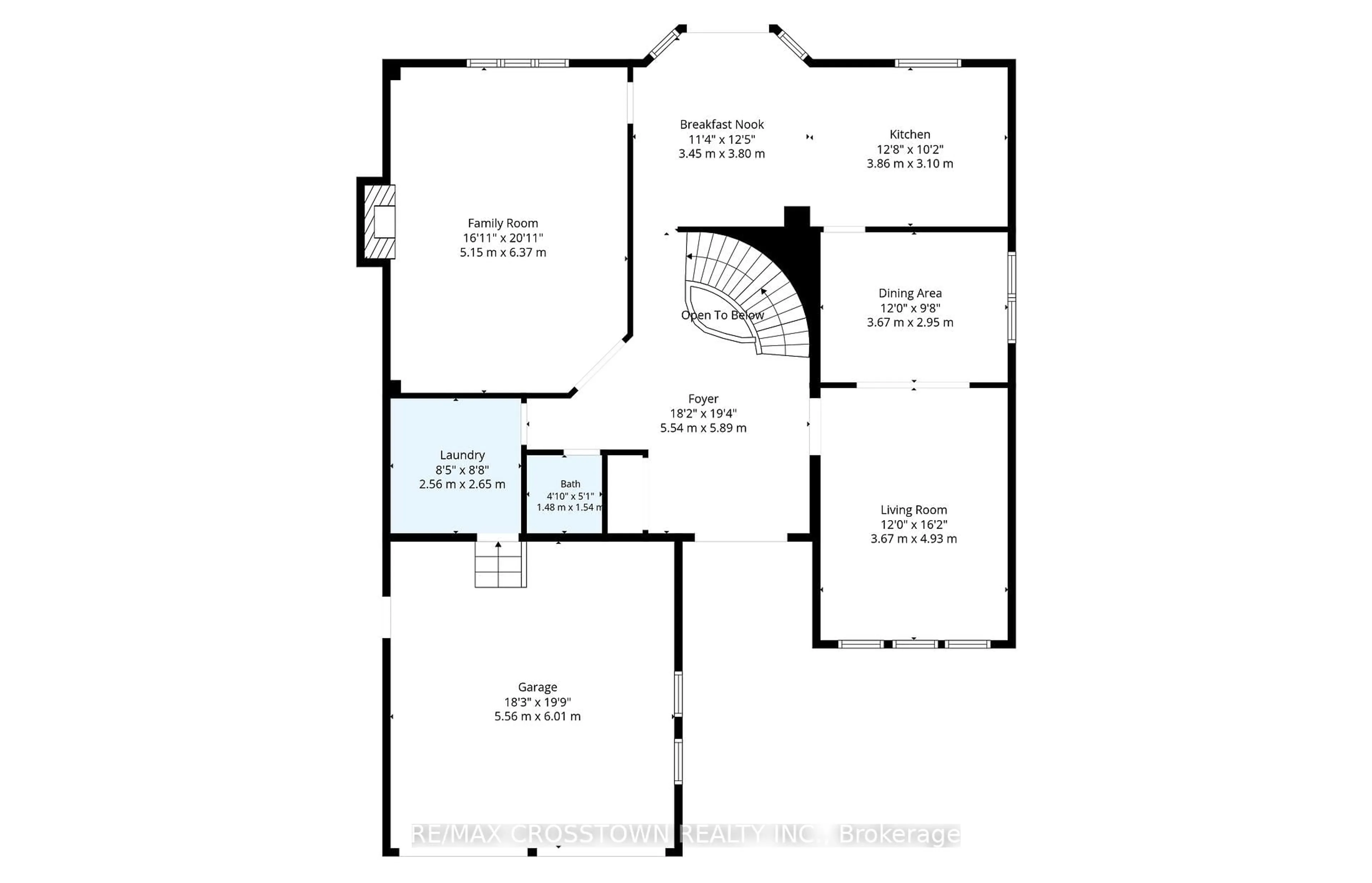 Floor plan for 116 Esther Dr, Barrie Ontario L4N 0V5