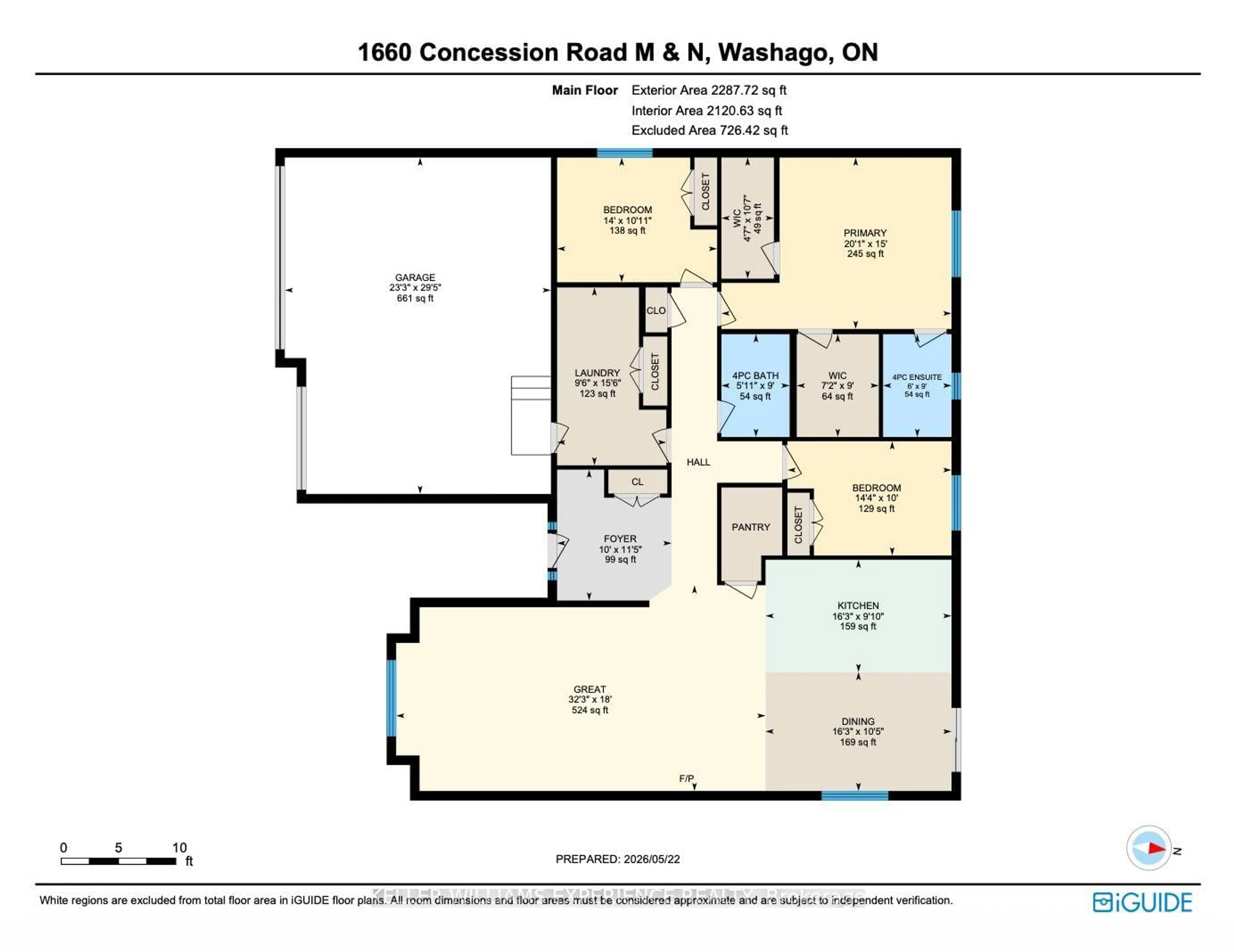 Floor plan for 1600 Concession M & N Rd, Ramara Ontario L0K 2B0