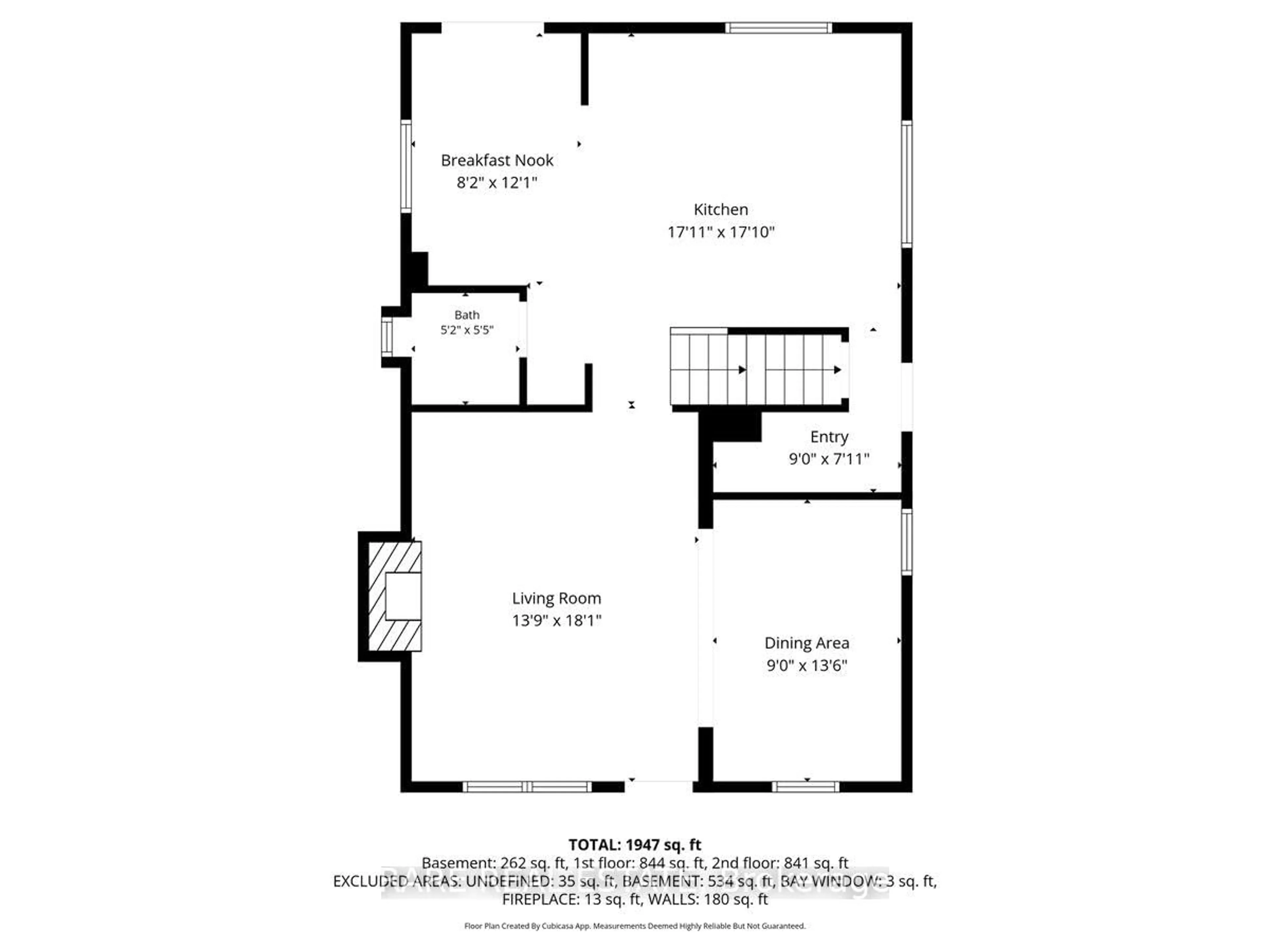 Floor plan for 5284 3 Sunnidale Conc, Clearview Ontario L0M 1N0