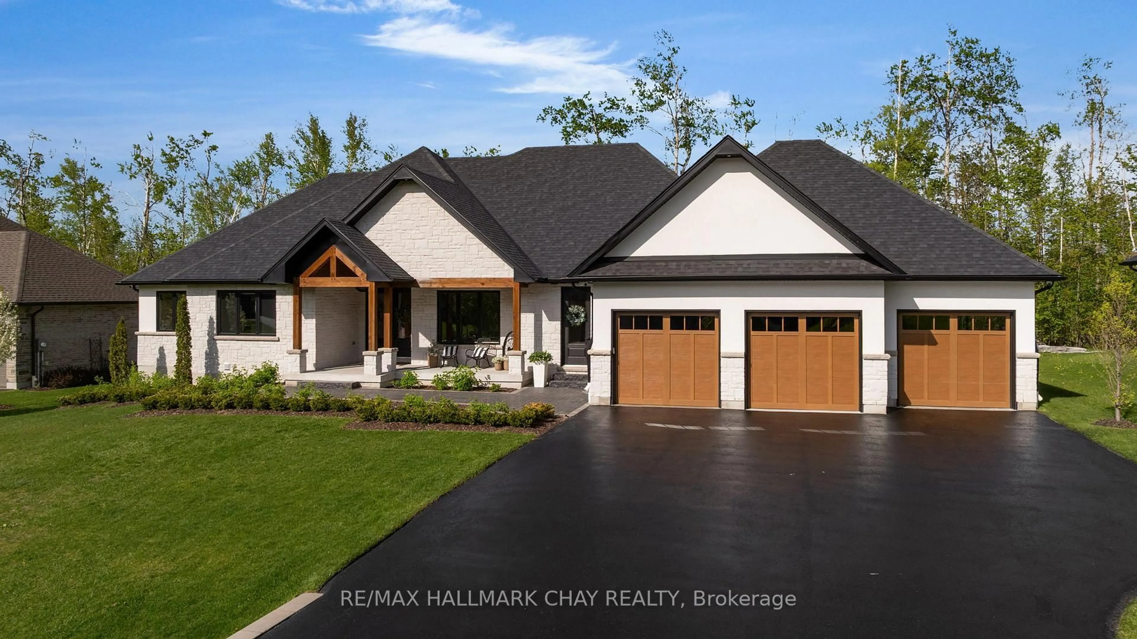 Home with brick exterior material, street for 11 Byers St, Springwater Ontario L9X 2A3