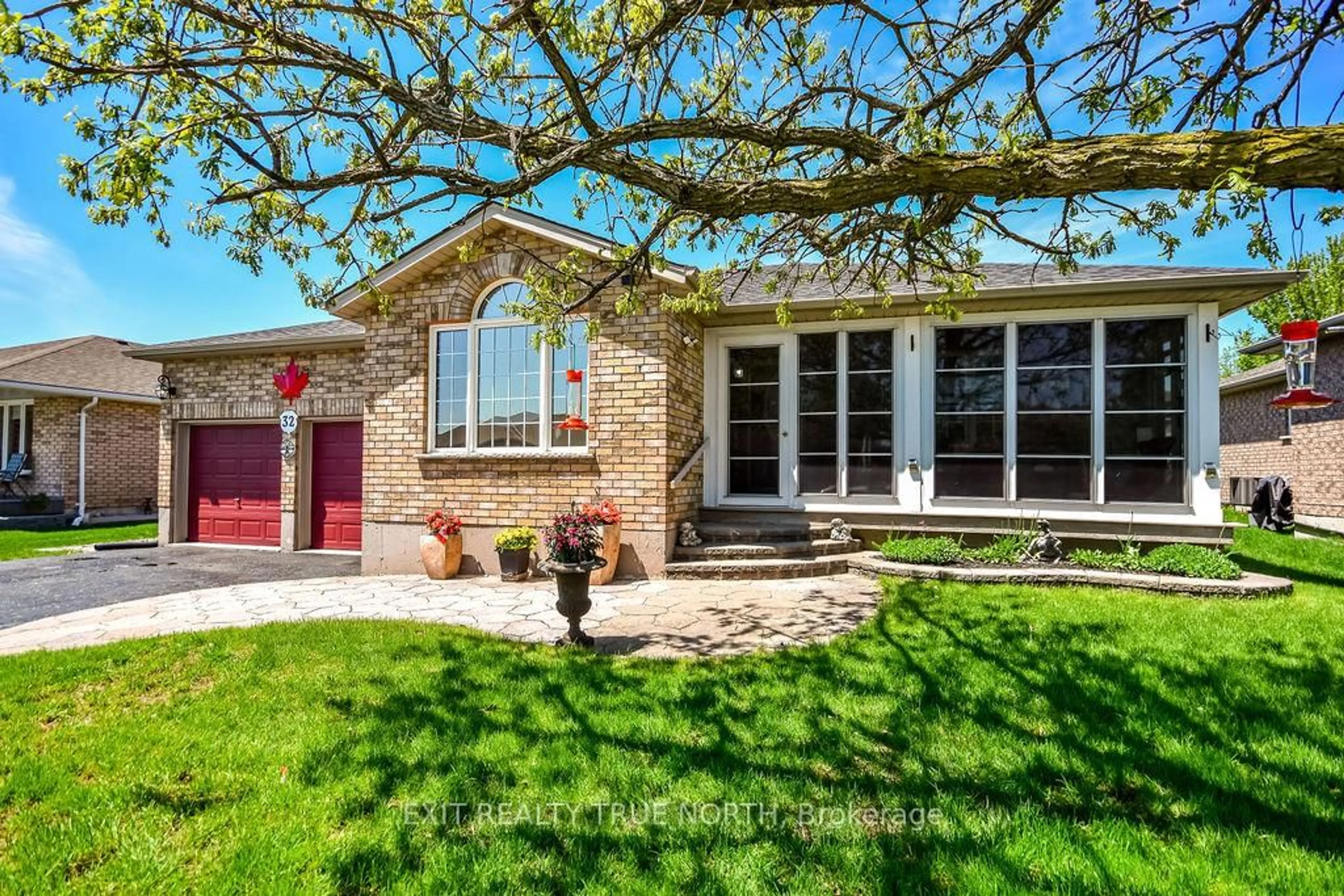Home with brick exterior material, street for 32 Graham St, Springwater Ontario L0L 1P0