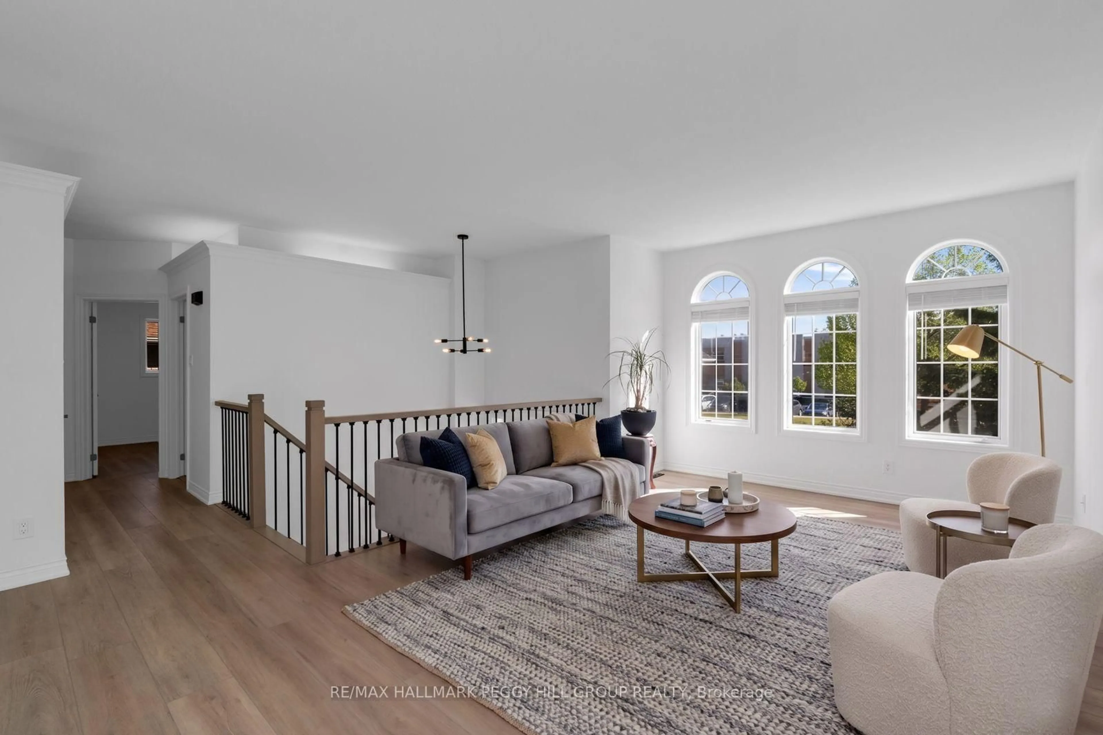 Living room with furniture, unknown for 186 Golden Meadow Rd, Barrie Ontario L4N 9R6