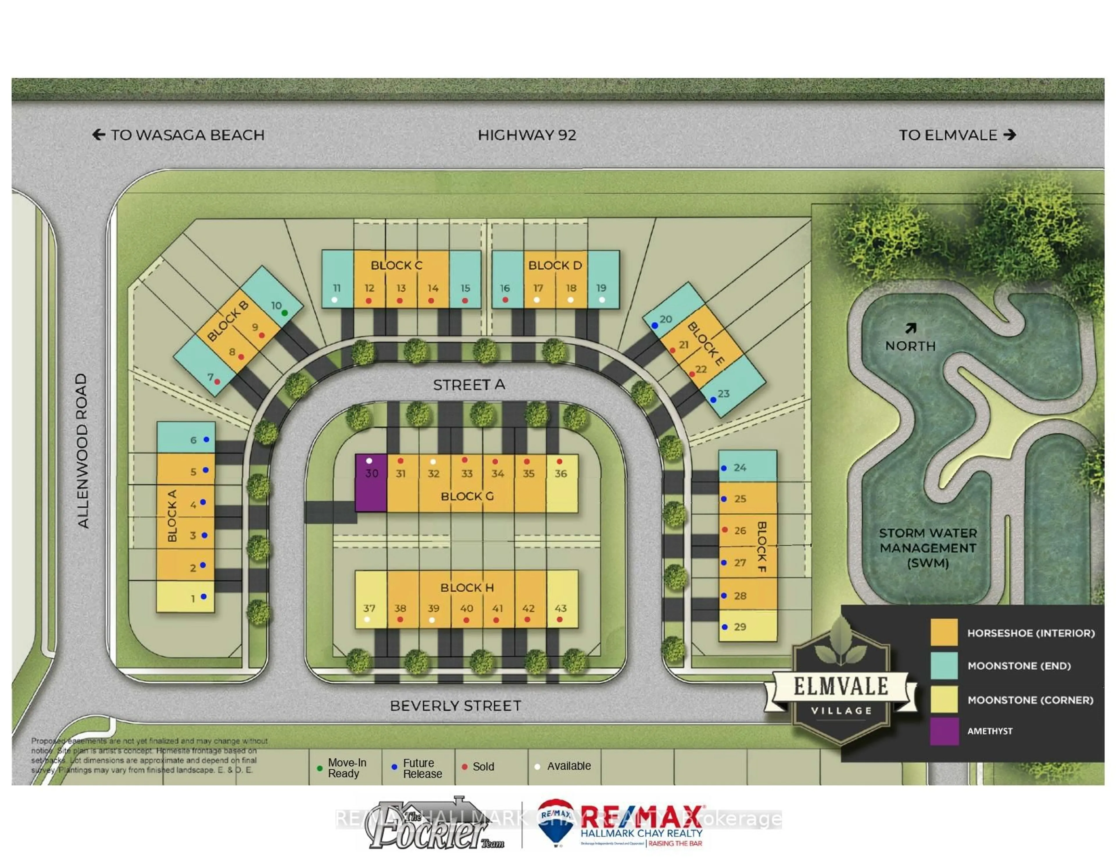 Floor plan for Lot 17 169 Queen St, Springwater Ontario L0L 1P0
