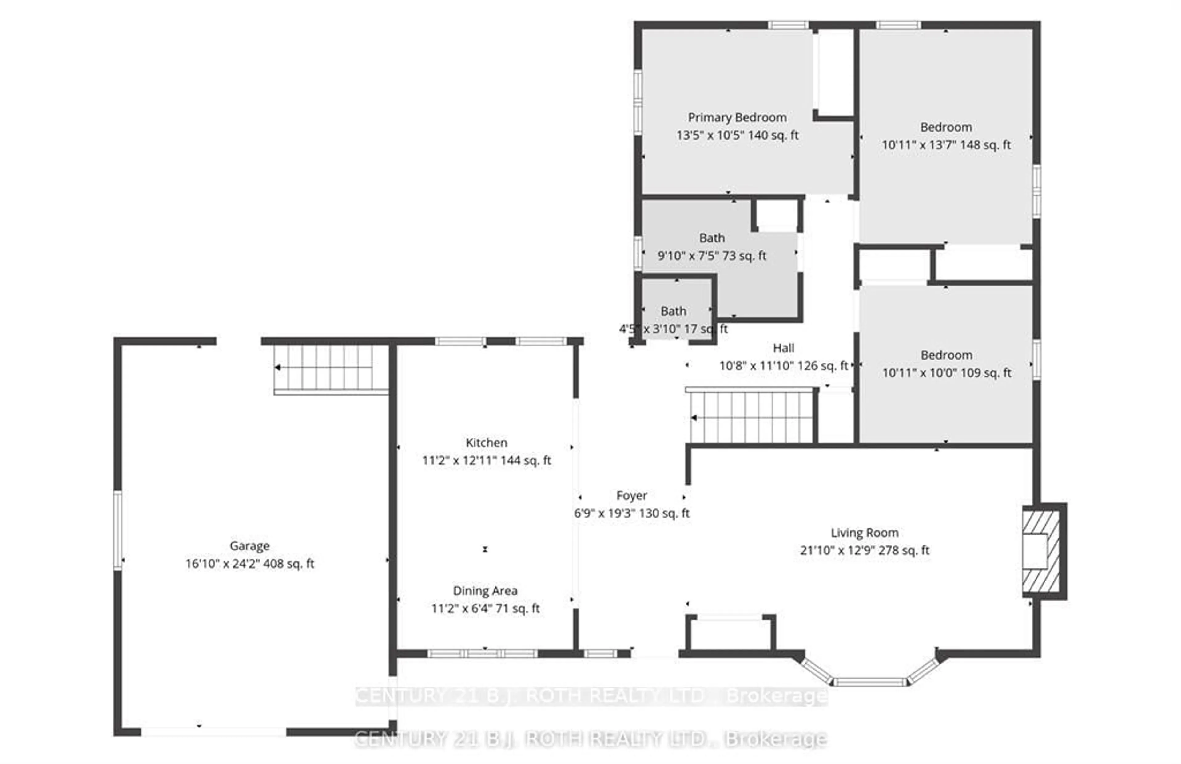 Floor plan for 823 Essa Rd, Barrie Ontario L4N 9G5