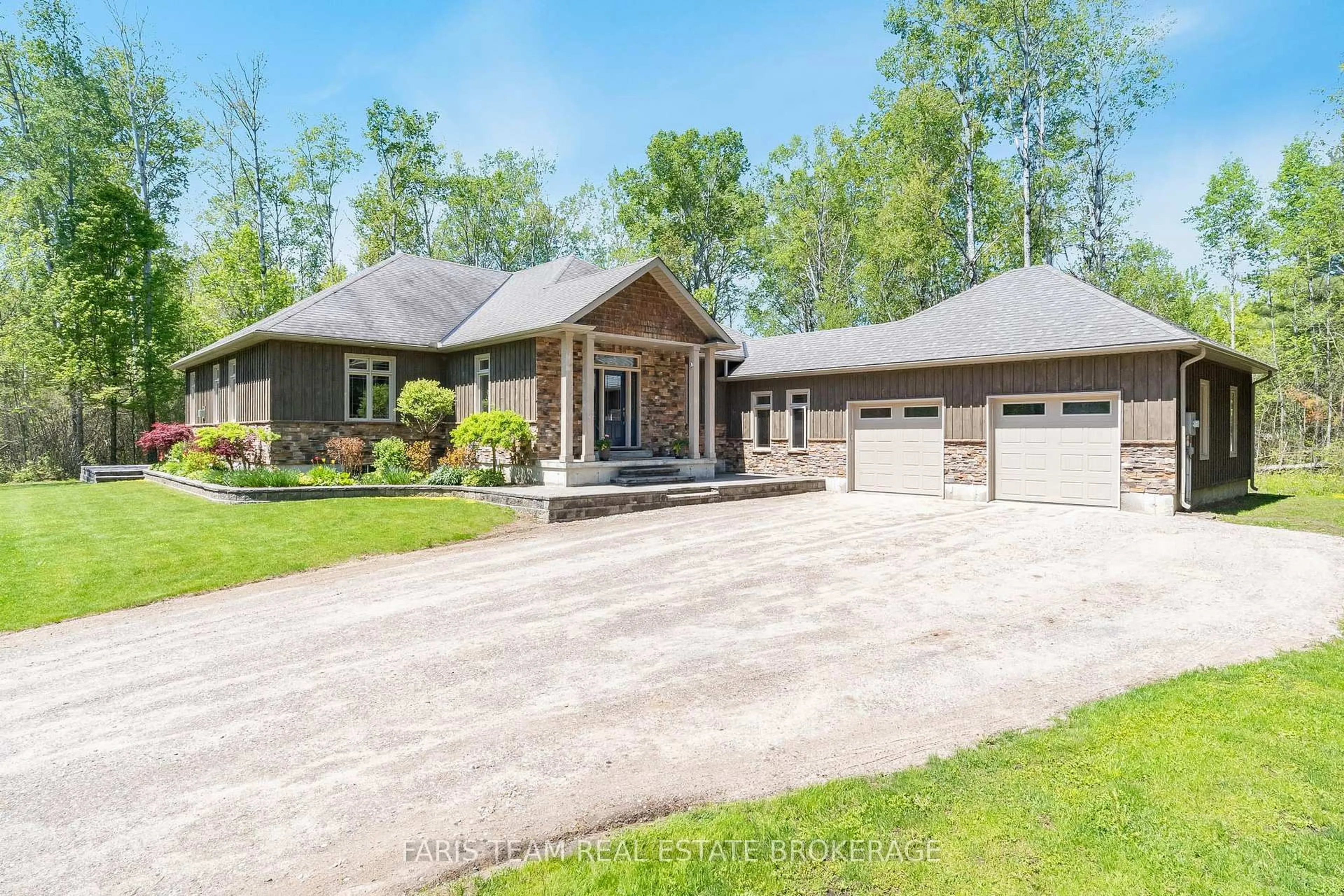 Home with brick exterior material, water/lake/river/ocean view for 470 Baseline Rd, Tiny Ontario L4R 0E3
