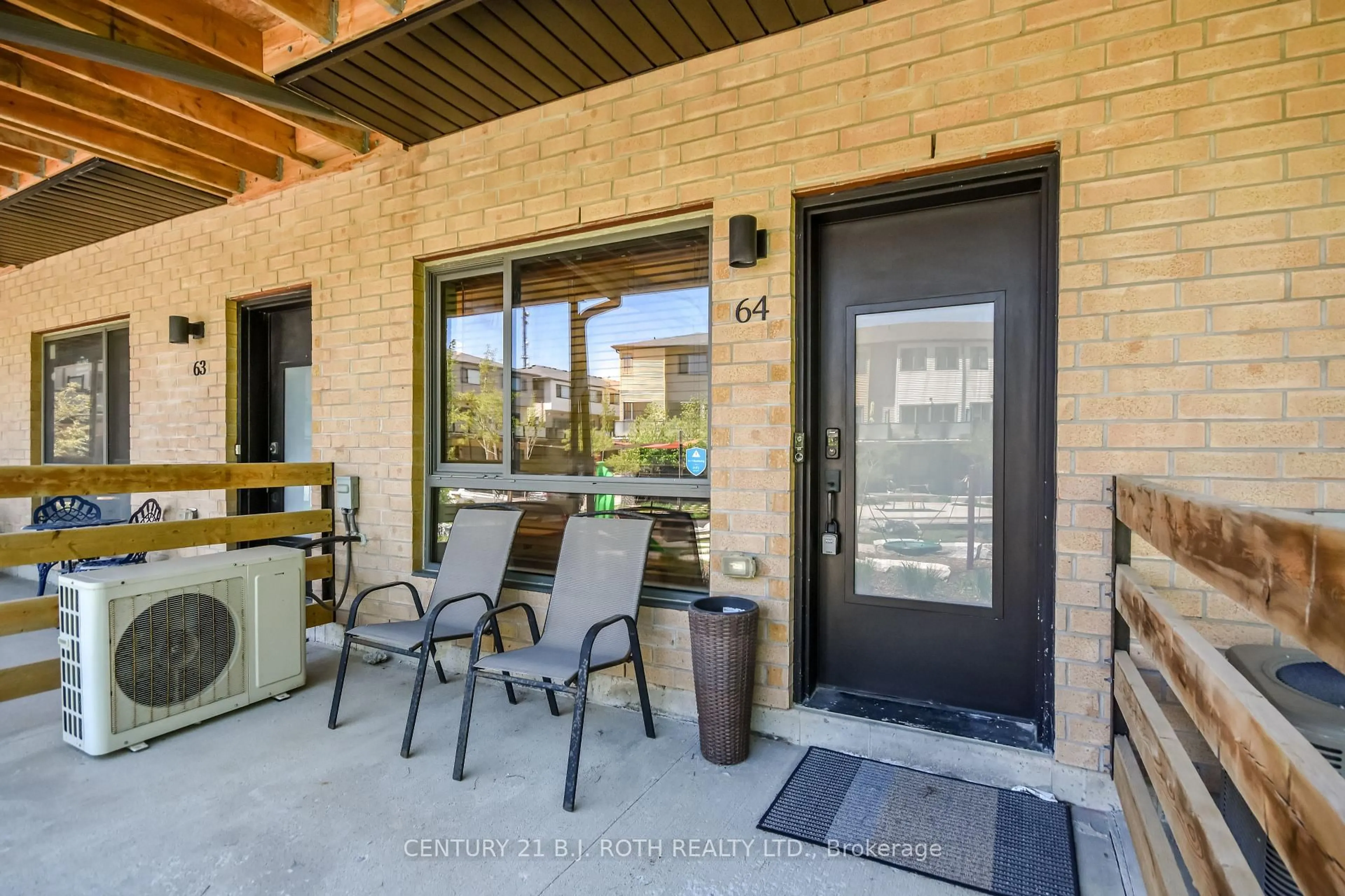 Patio, water/lake/river/ocean view for 369 Essa Rd #64, Barrie Ontario L4N 9C8