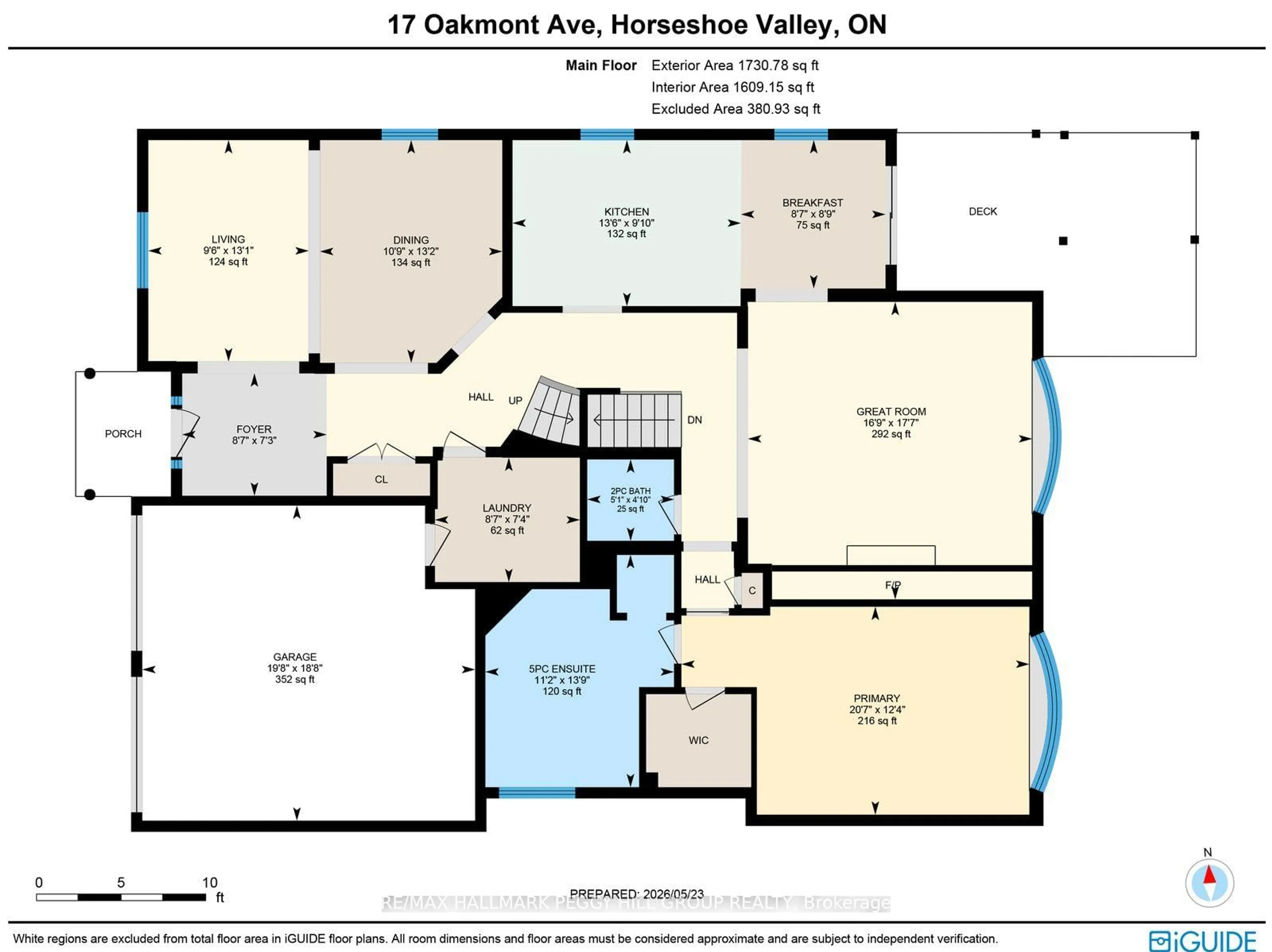 Floor plan for 17 Oakmont Ave, Oro-Medonte Ontario L0L 2L0