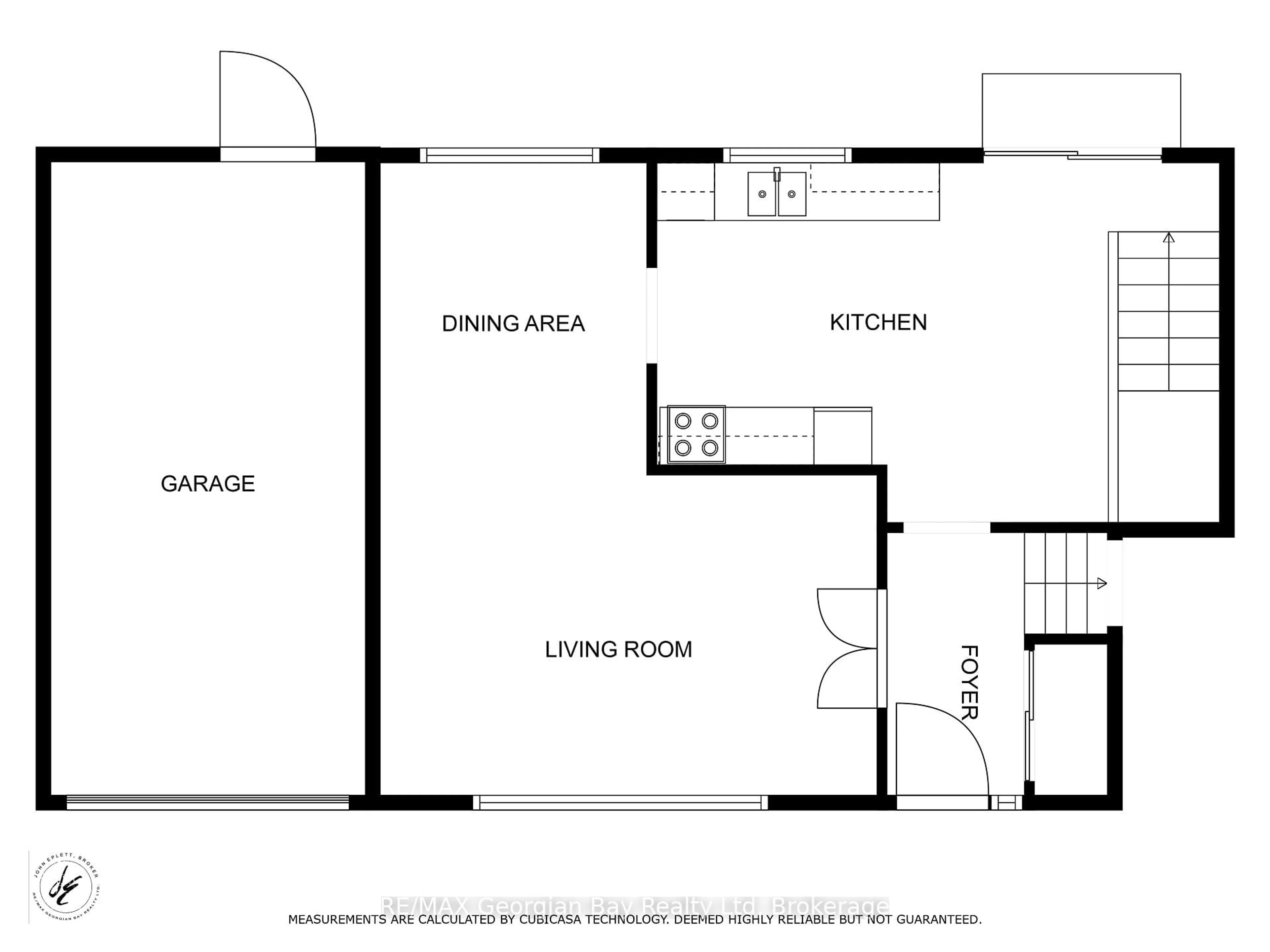 Floor plan for 1007 GLEN MHOR Cres, Midland Ontario L4R 4P5