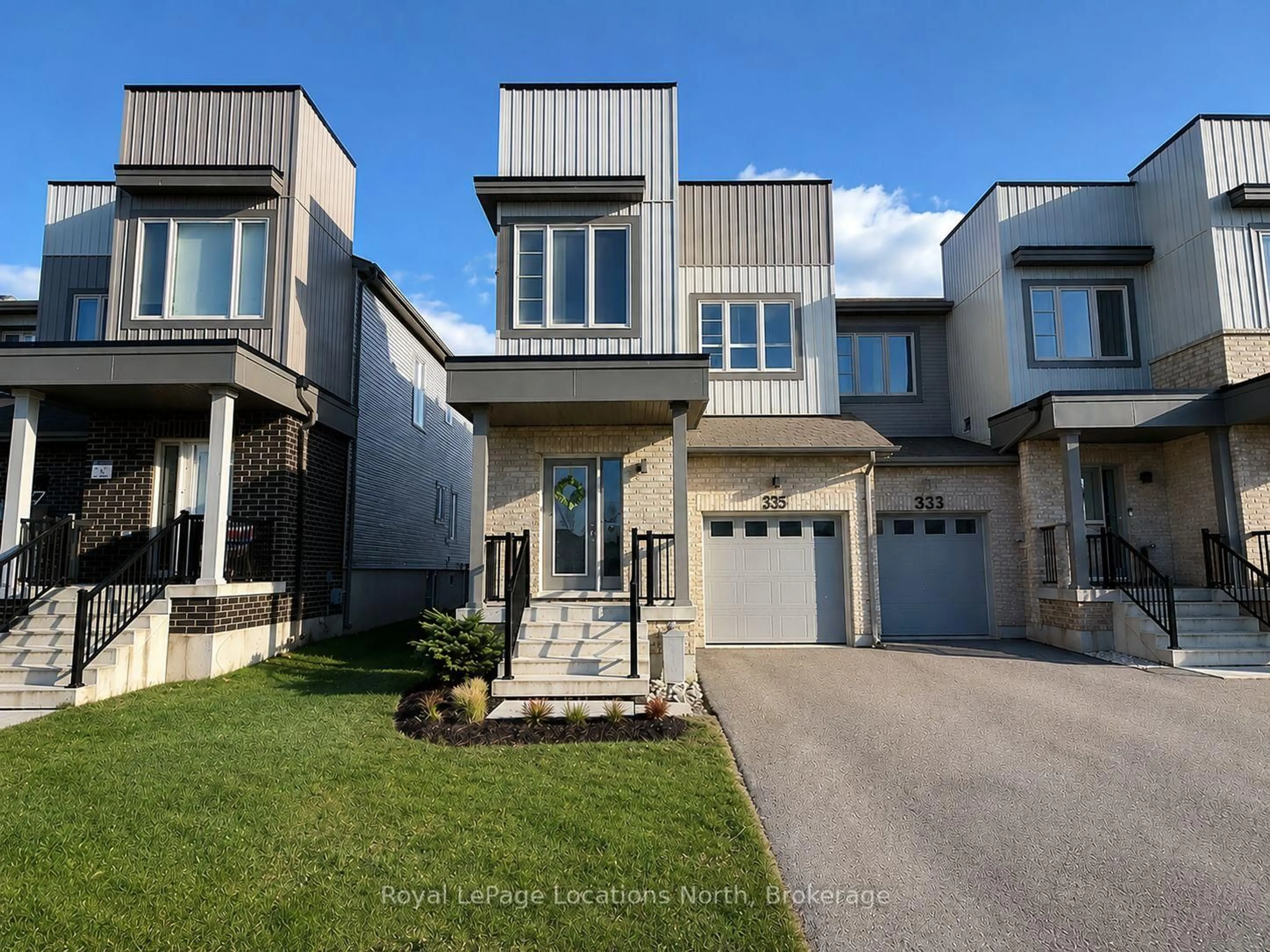 Home with vinyl exterior material, street for 335 Atkinson St, Clearview Ontario L0M 1S0