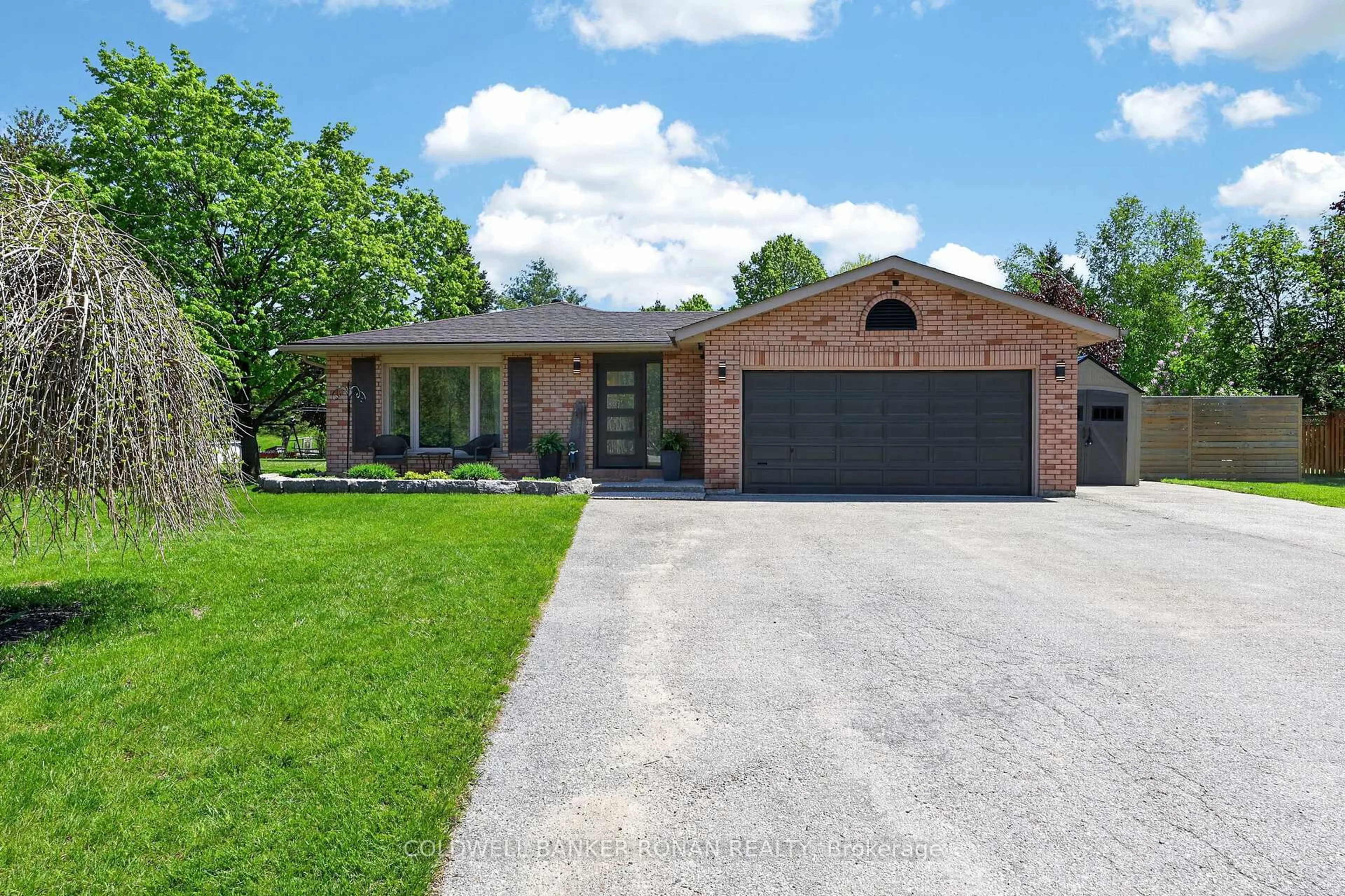Home with brick exterior material, street for 1959 Snow Valley Rd, Springwater Ontario L0L 1Y3