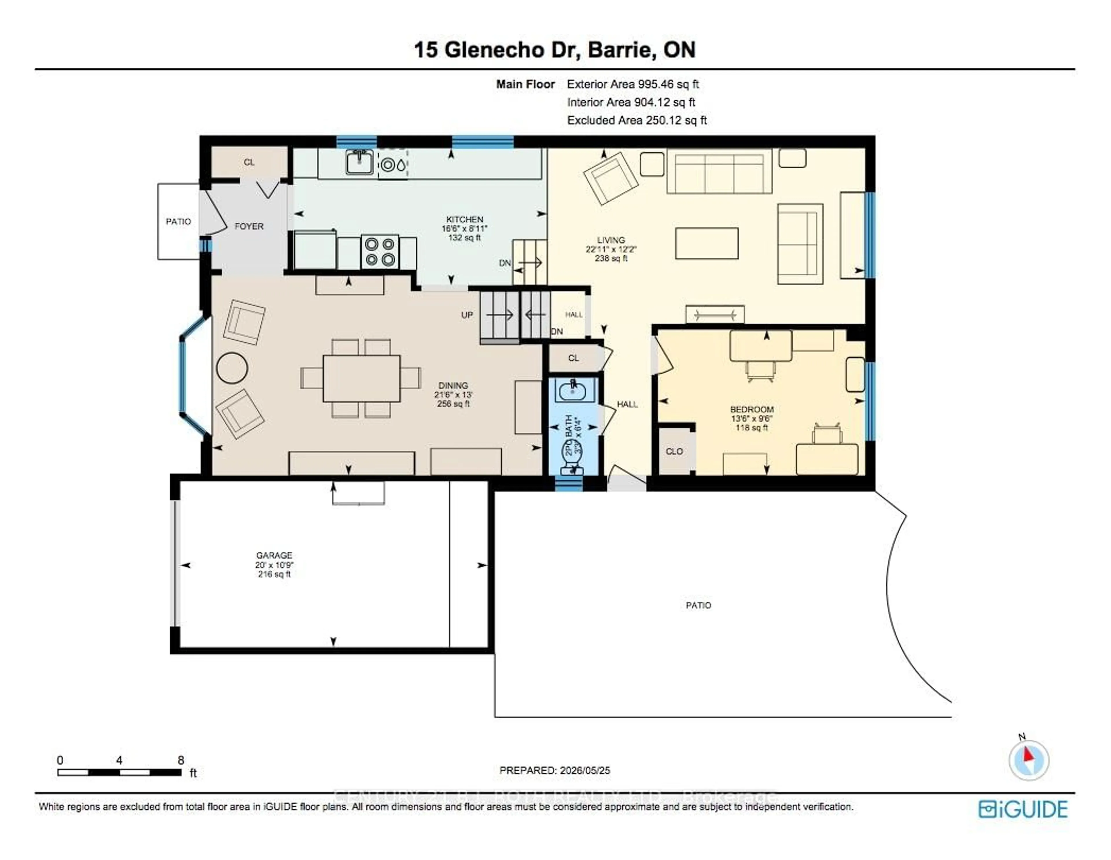 Floor plan for 15 Glenecho Dr, Barrie Ontario L4M 4J2