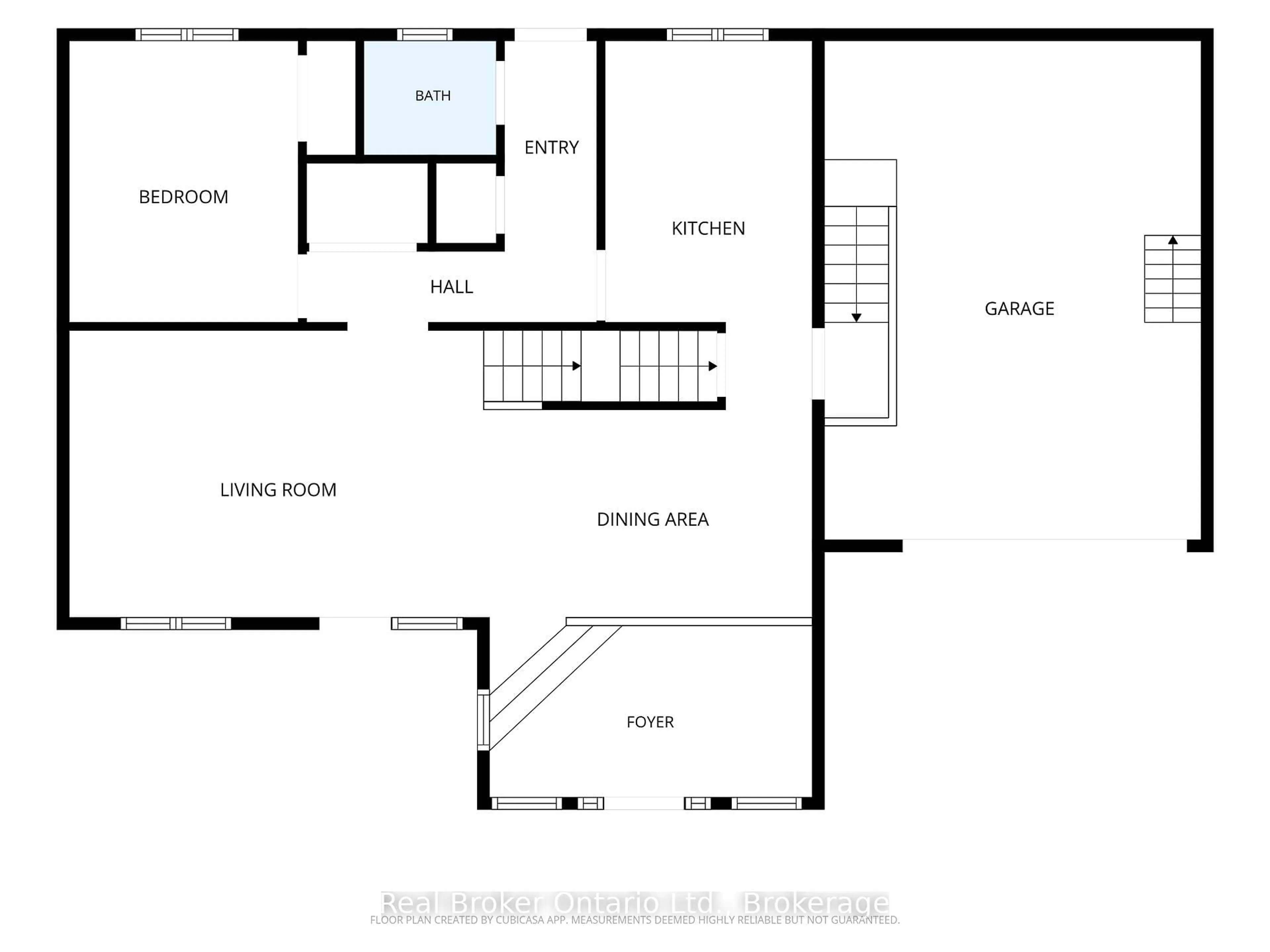 Floor plan for 486 Forest Hill Crt, Midland Ontario L4R 5G1