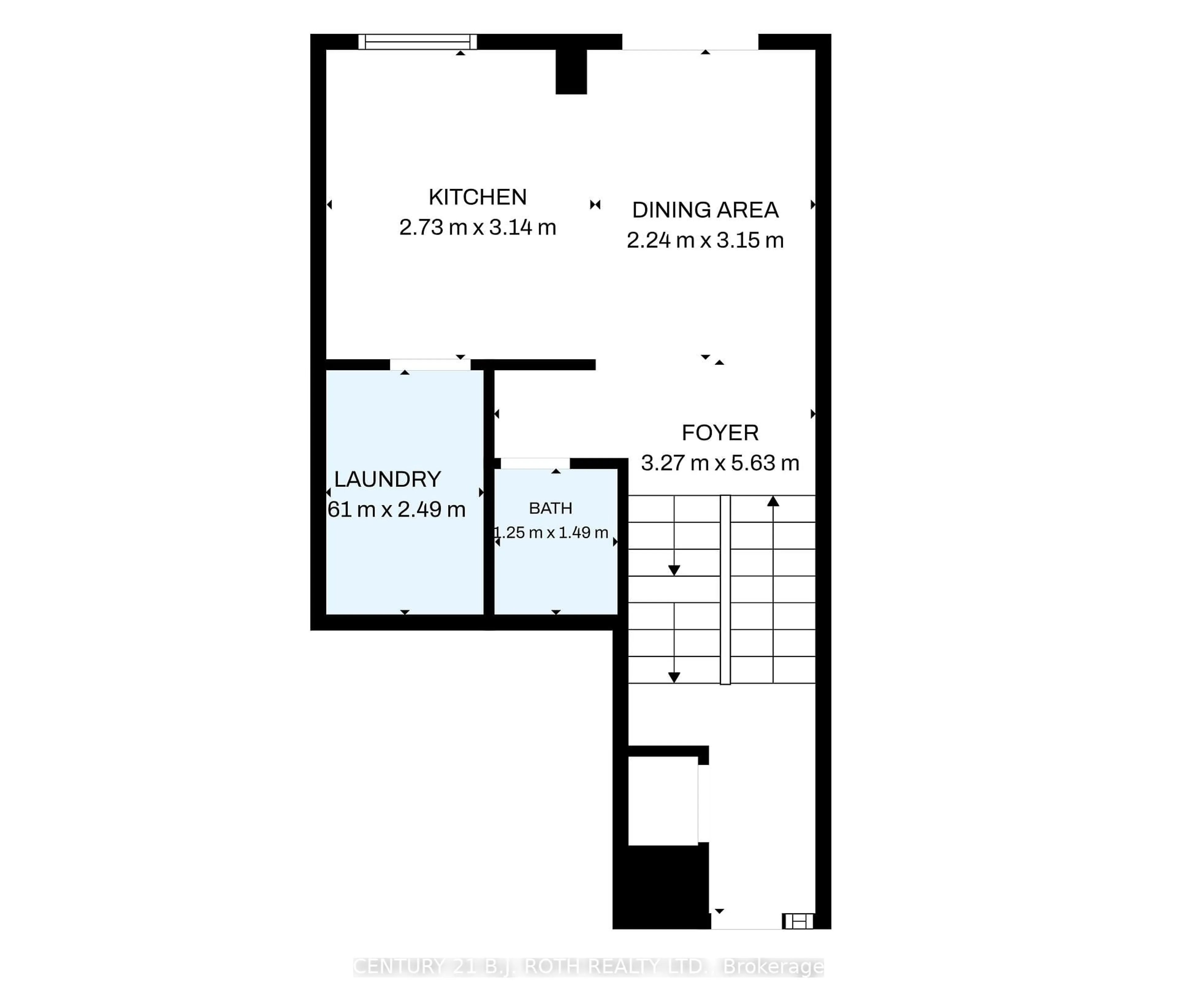Floor plan for 237 Steel St #7, Barrie Ontario L4M 2H1