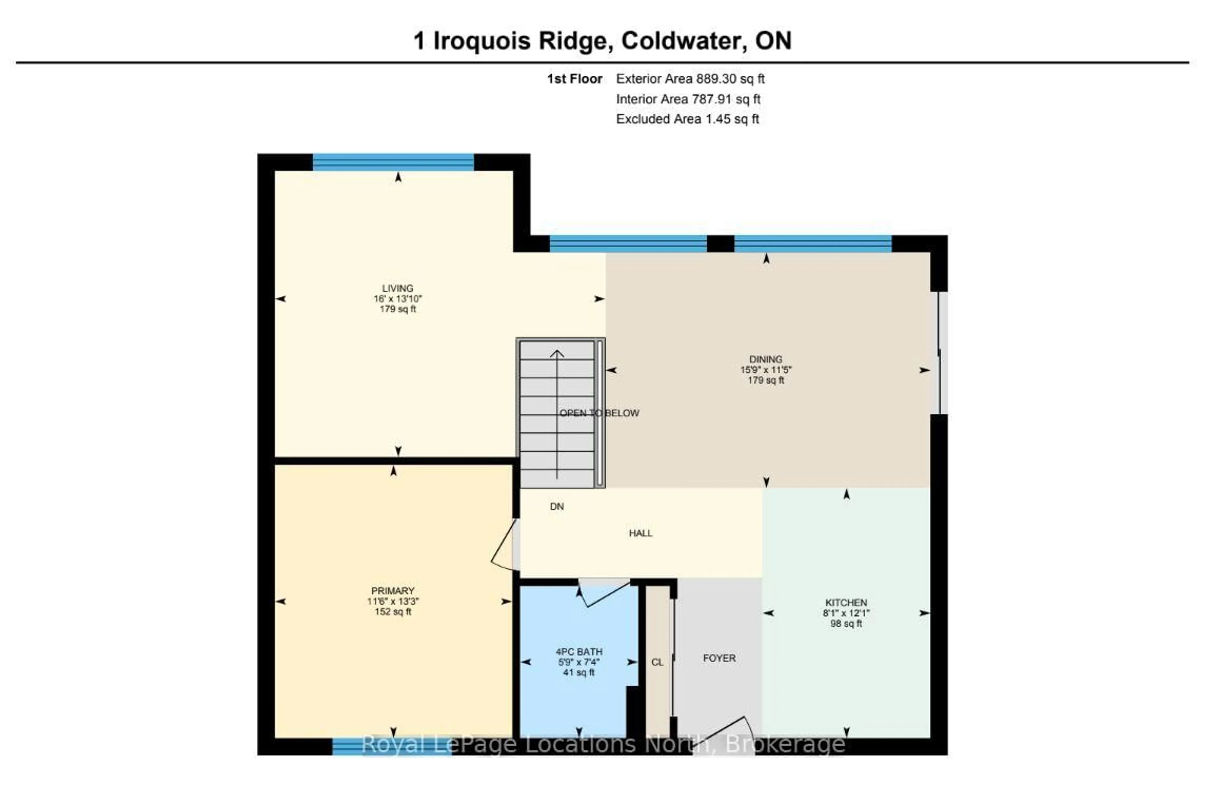 Floor plan for 1 Iroquois Rdge, Oro-Medonte Ontario L0K 1E0