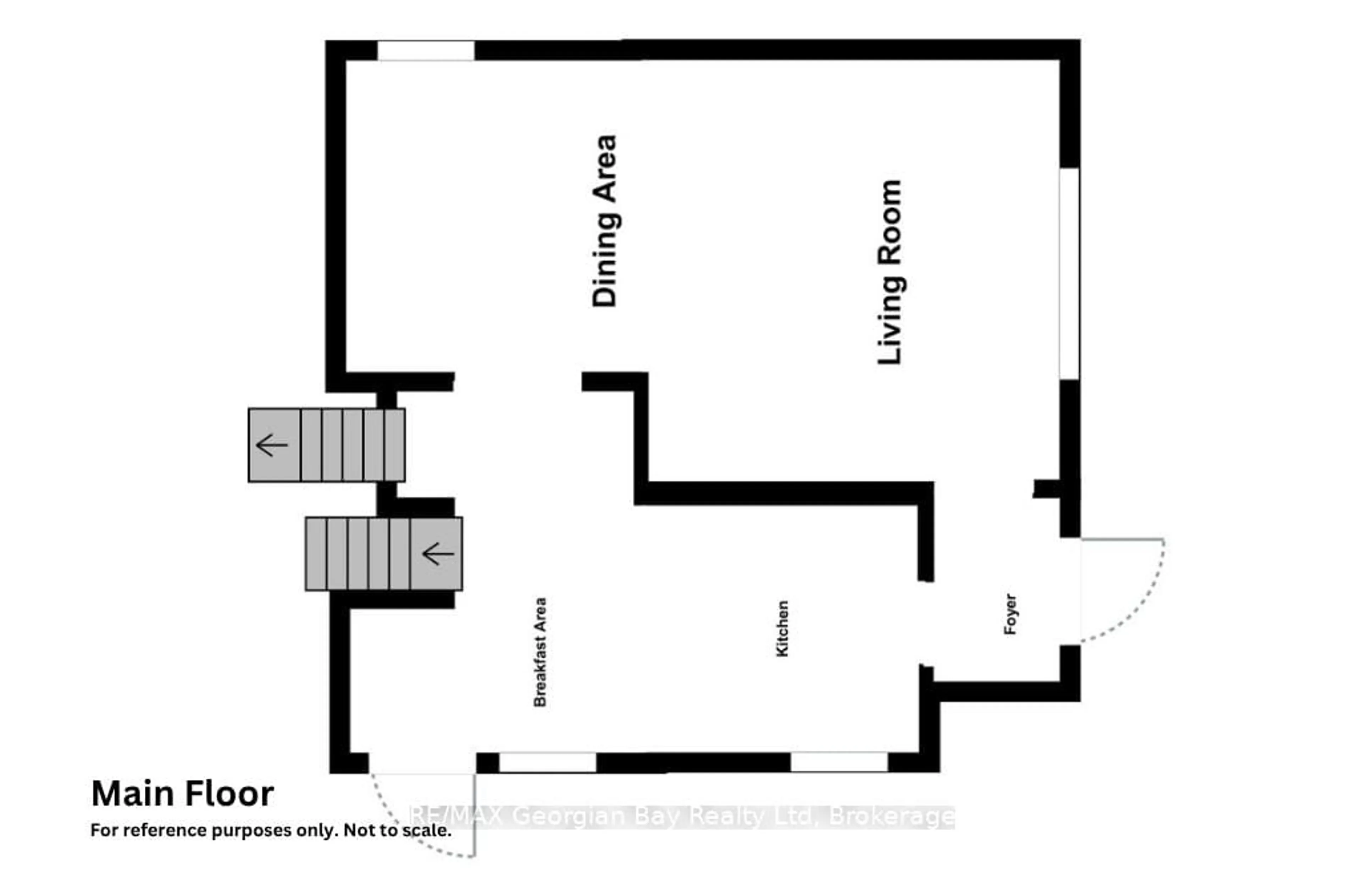 Floor plan for 1010 Glen Eagles Cres, Midland Ontario L4R 2R1