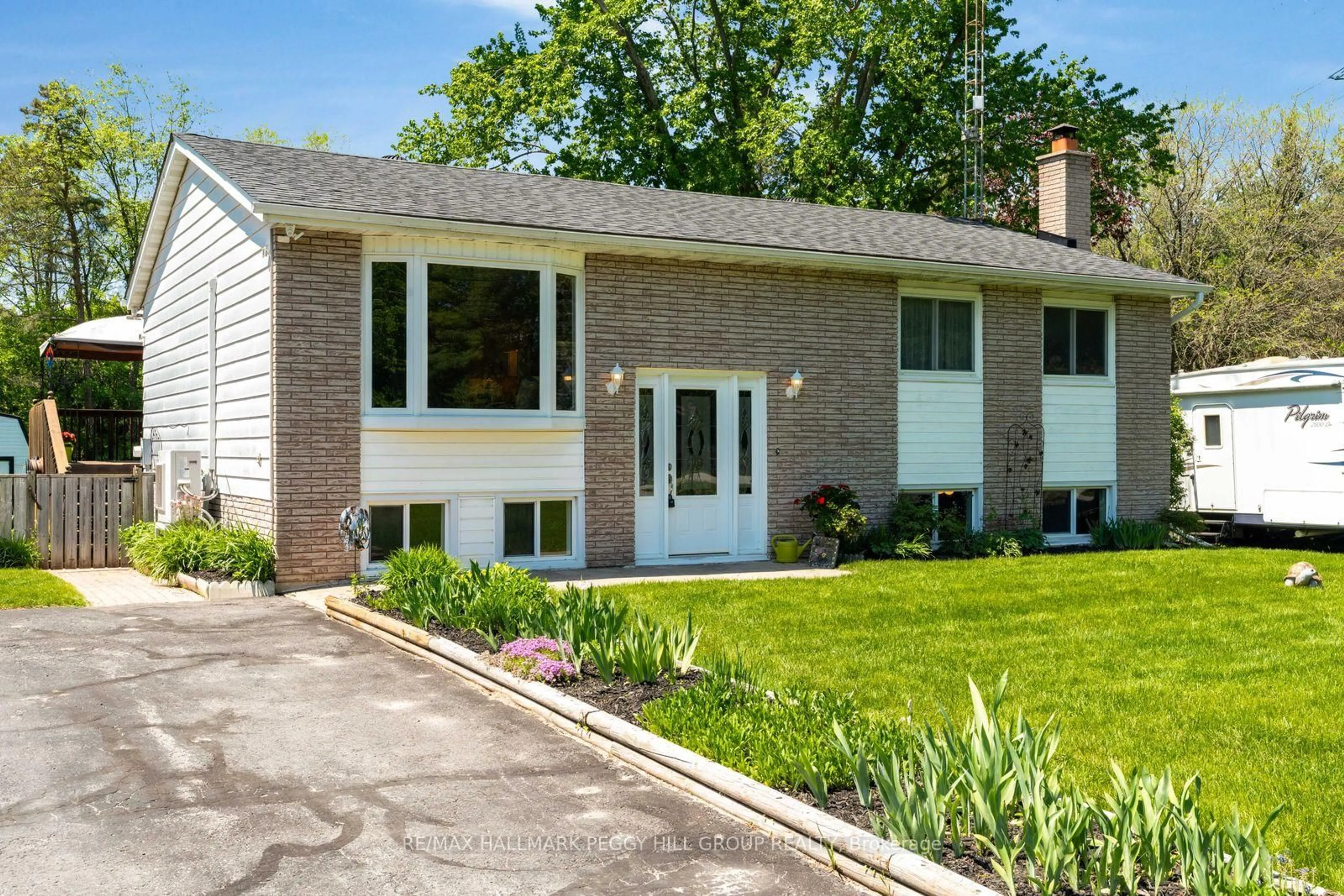 Home with brick exterior material, street for 3644 Baldwick Lane, Springwater Ontario L0M 1T0