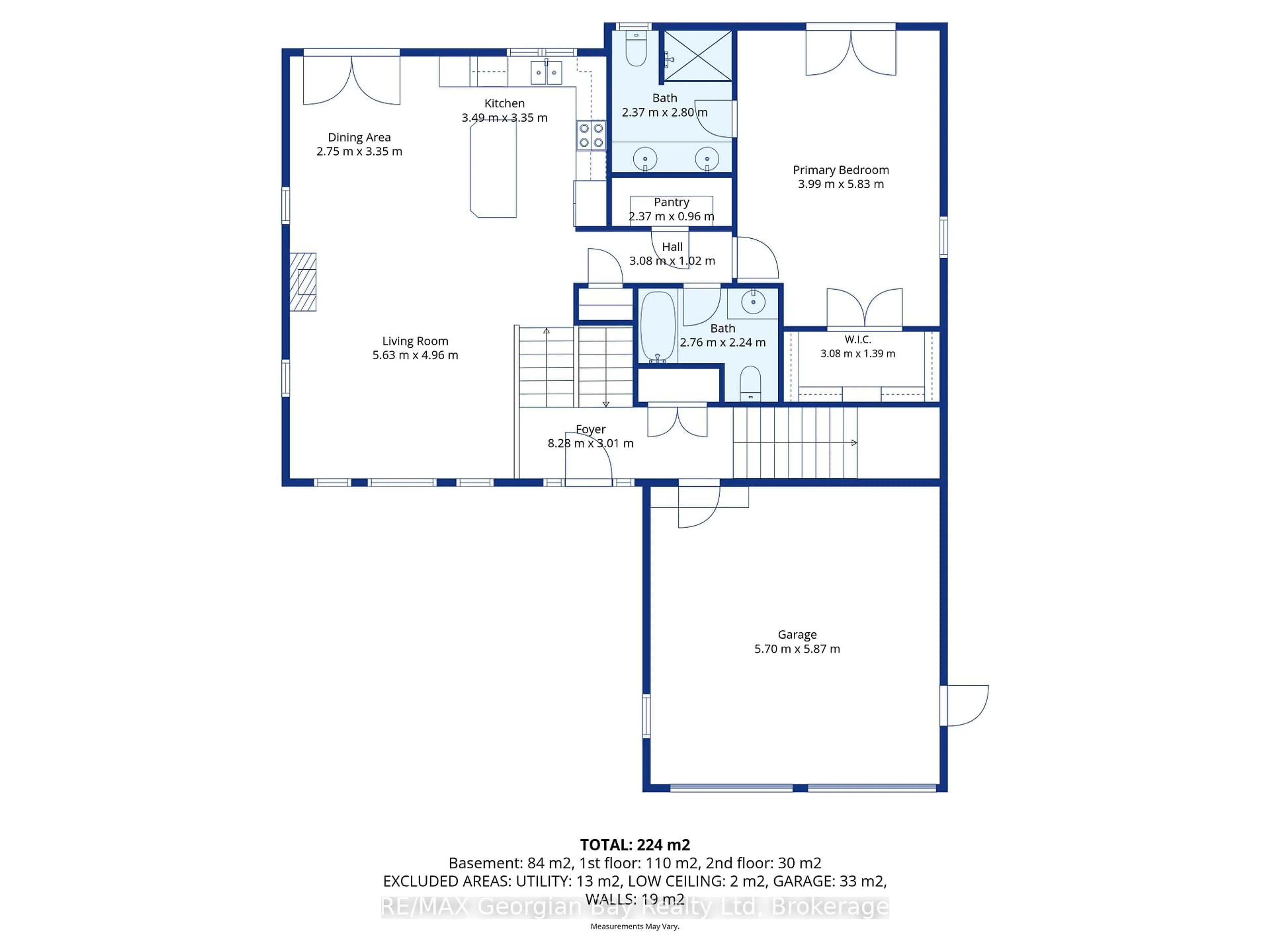 Floor plan for 656 Aberdeen Blvd, Midland Ontario L4R 5N9