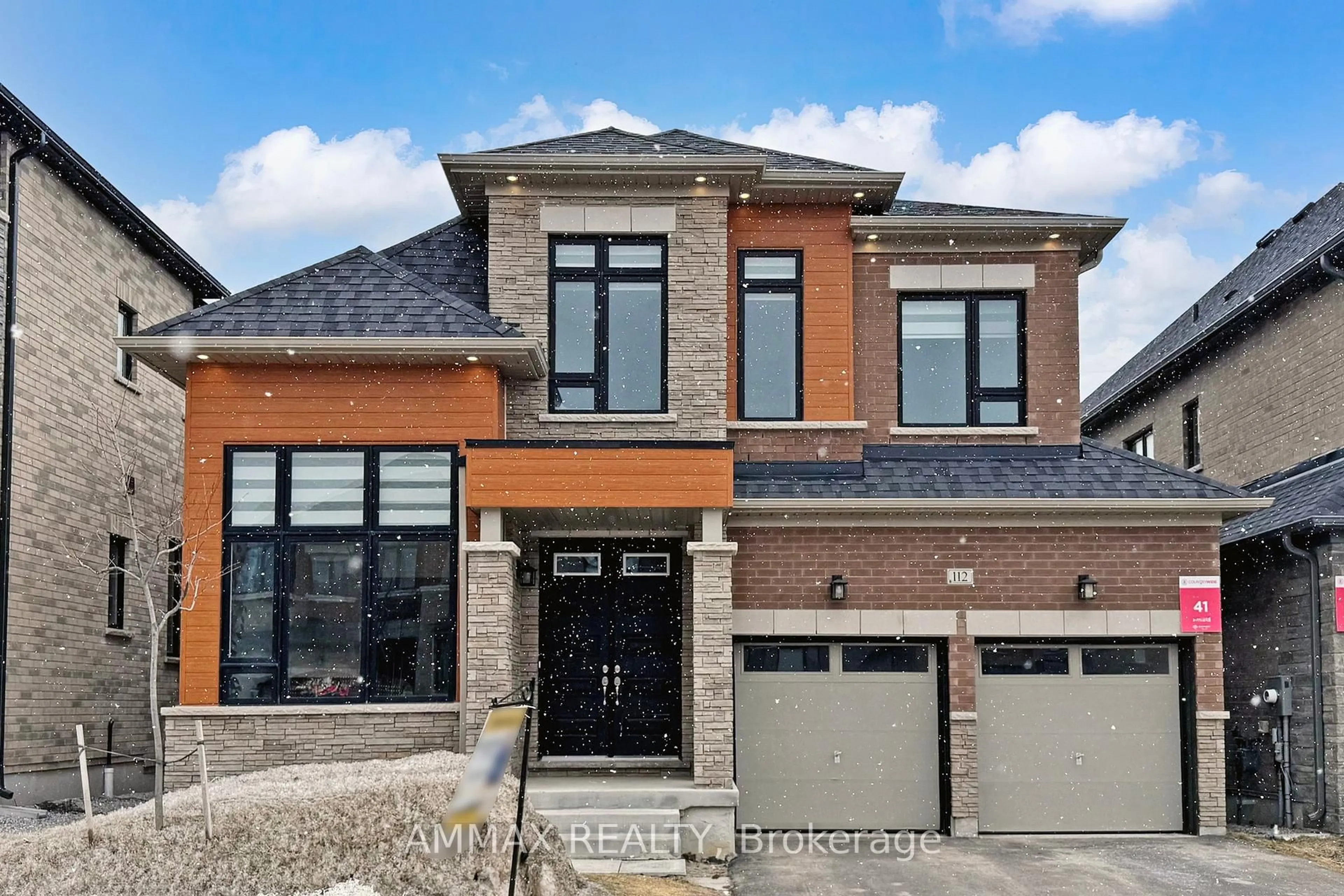 Home with brick exterior material, street for 112 Bearberry Rd, Springwater Ontario L9X 2C8