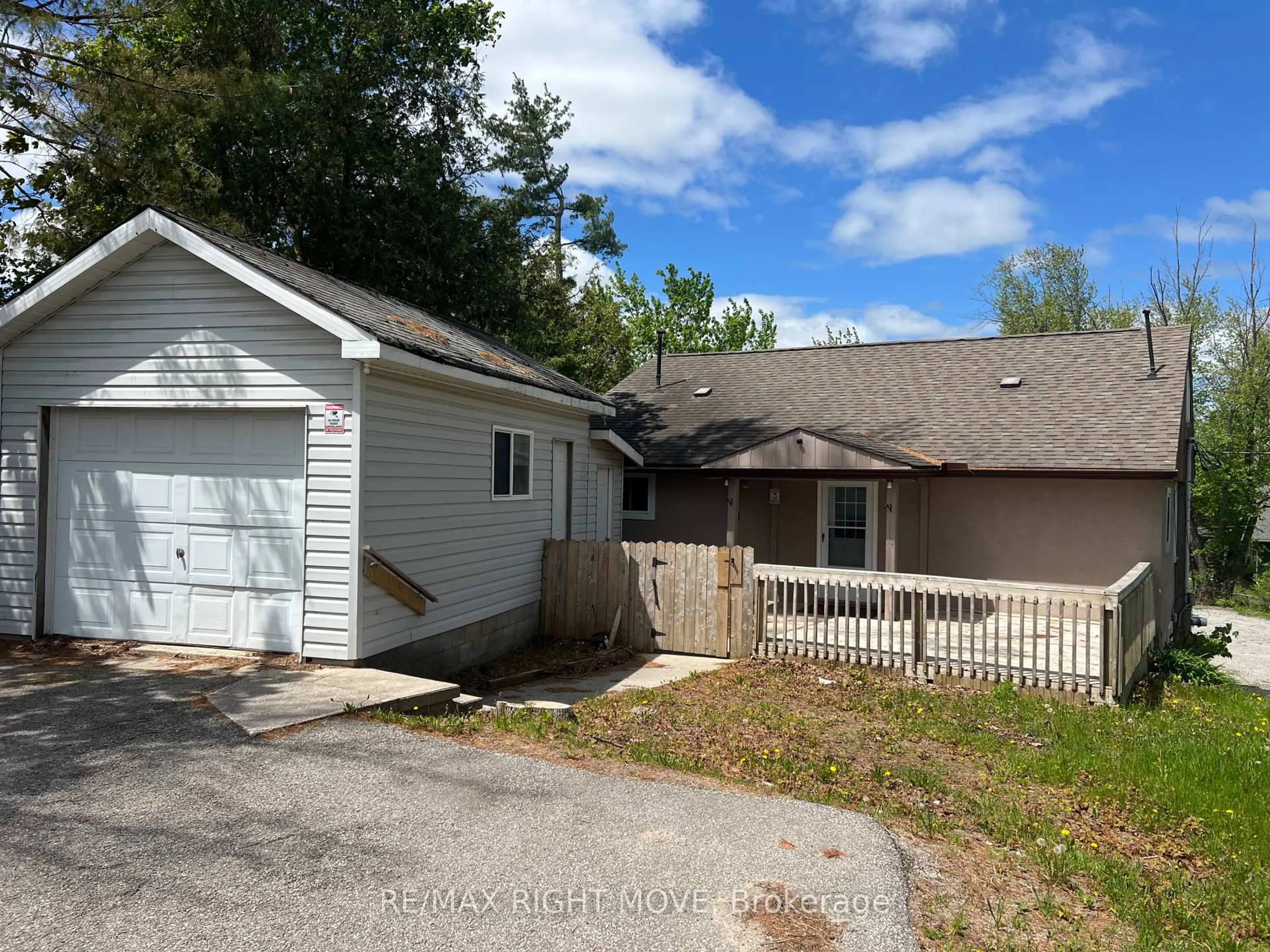 A pic from outside/outdoor area/front of a property/back of a property/a pic from drone, street for 8272 Rama Rd, Ramara Ontario L0K 2B0