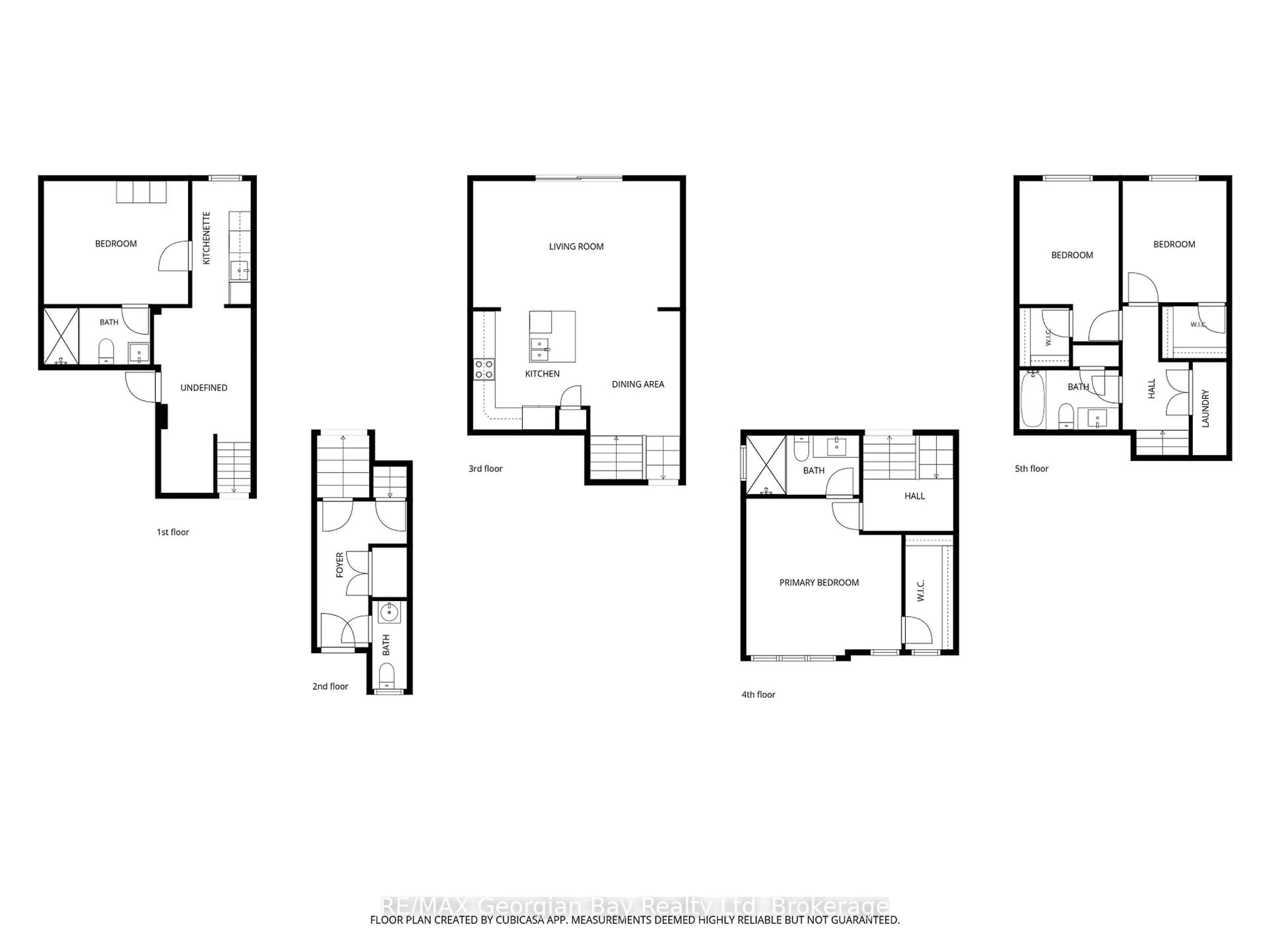 Floor plan for 956 Cook Dr, Midland Ontario L4R 0E4