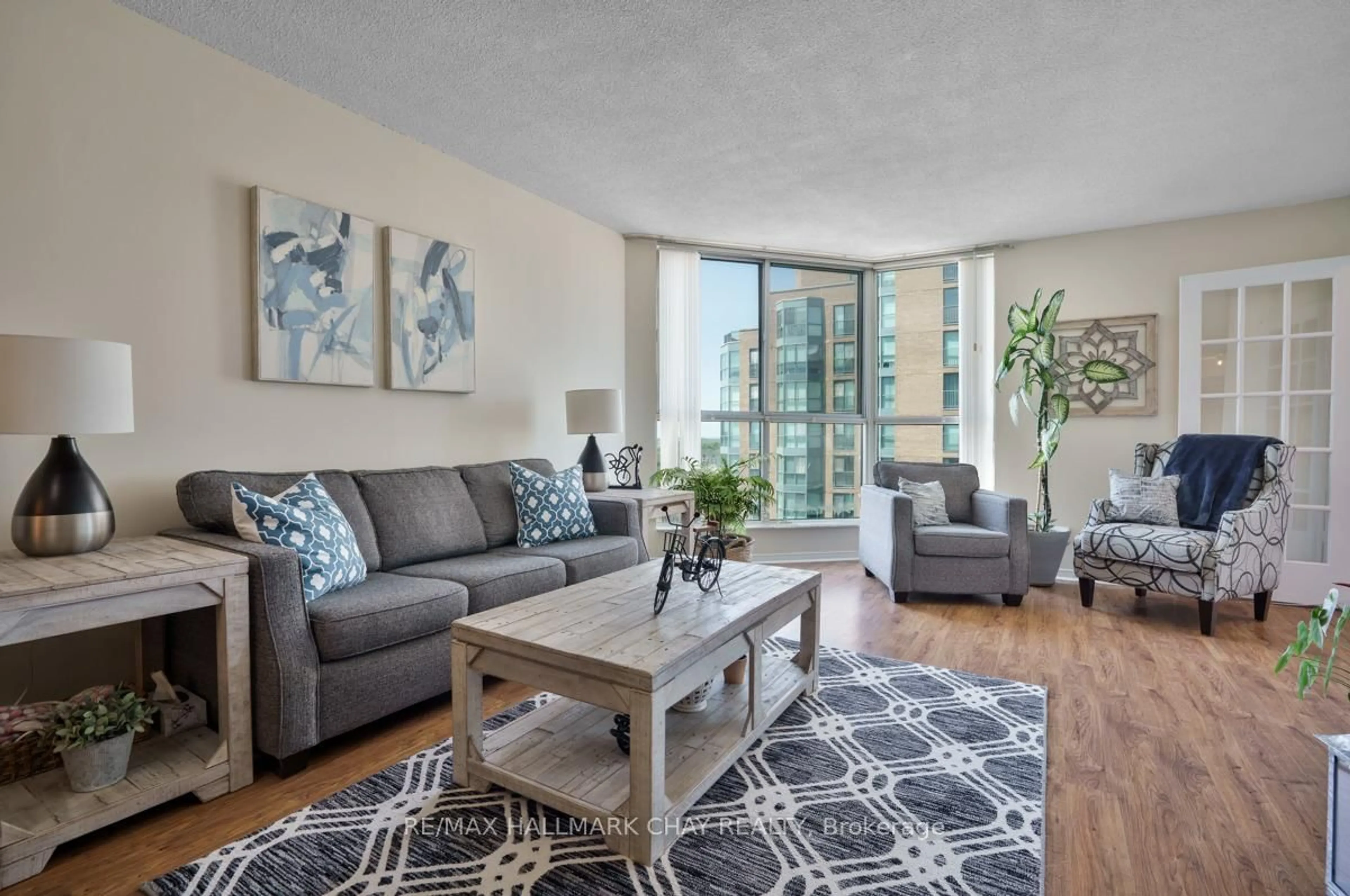 Living room with furniture, unknown for 150 Dunlop St #1104, Barrie Ontario L4M 6H1